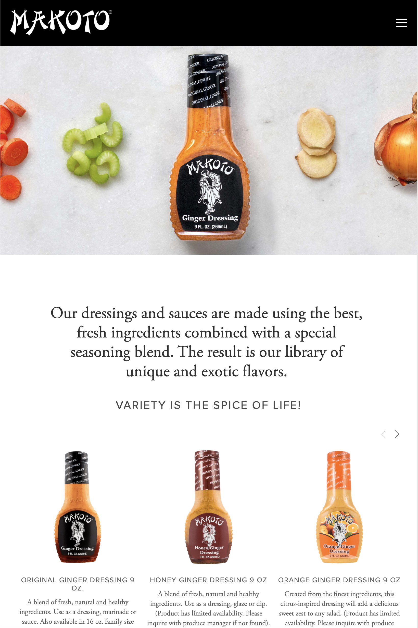 Makotos Dressing (Copy)