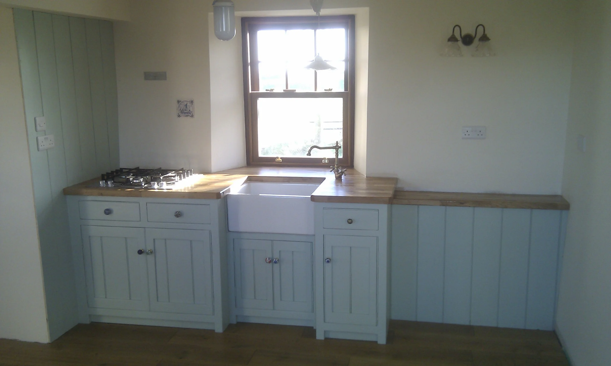 Manx cottage kitchen