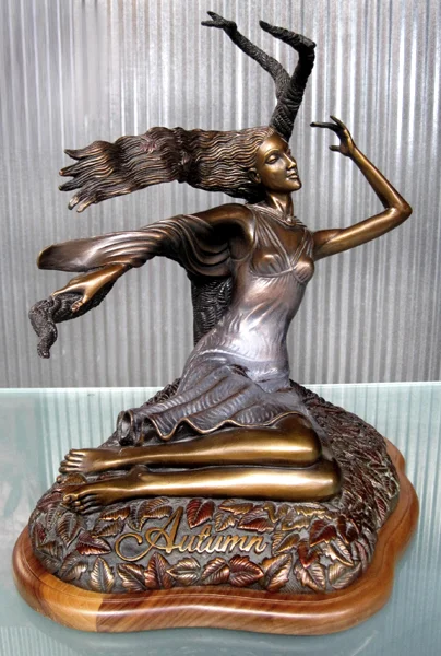 Autumn. Bronze