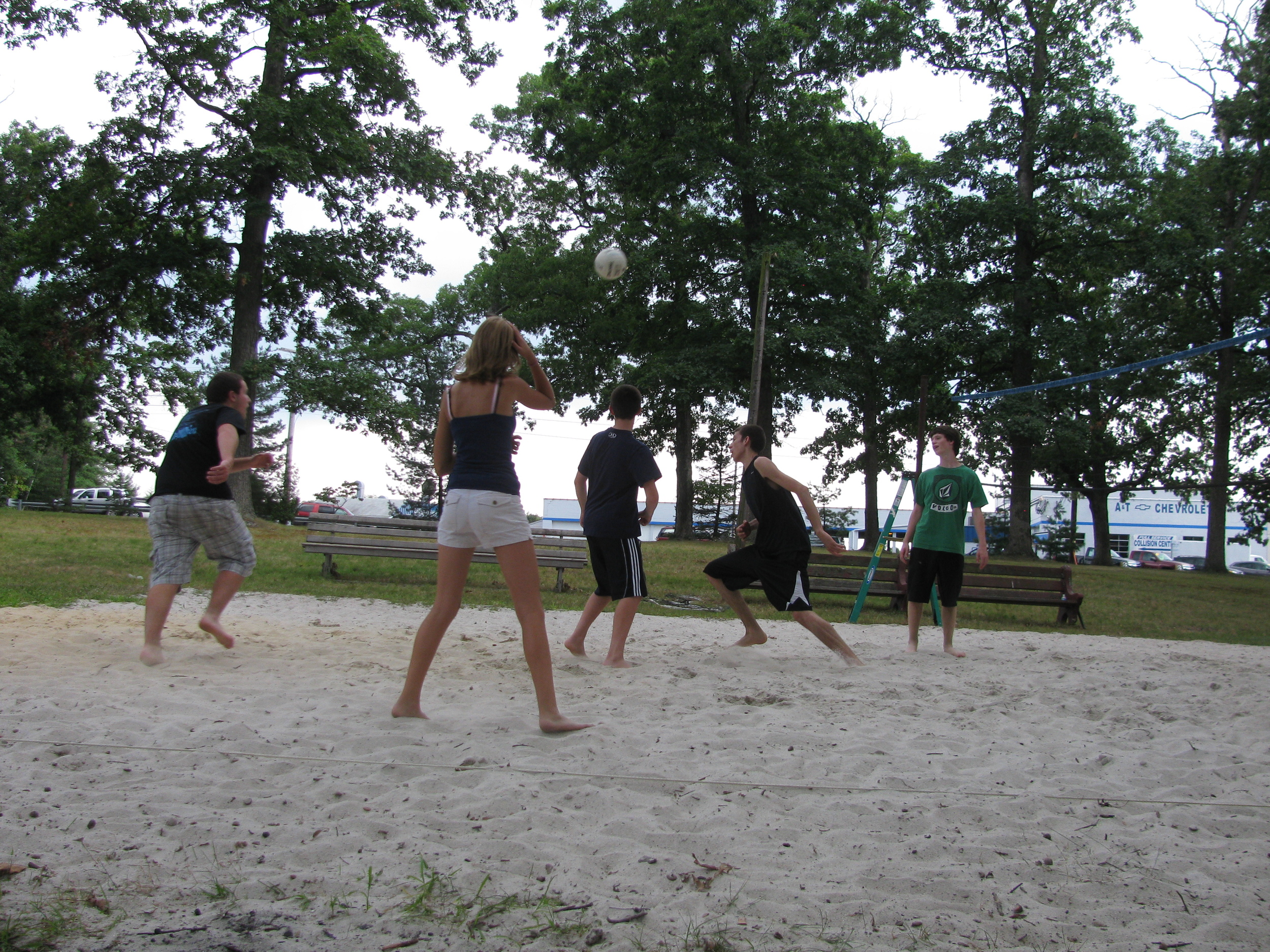 Afternoon Rec - Staff Vs. Camper Volleyball (Copy)