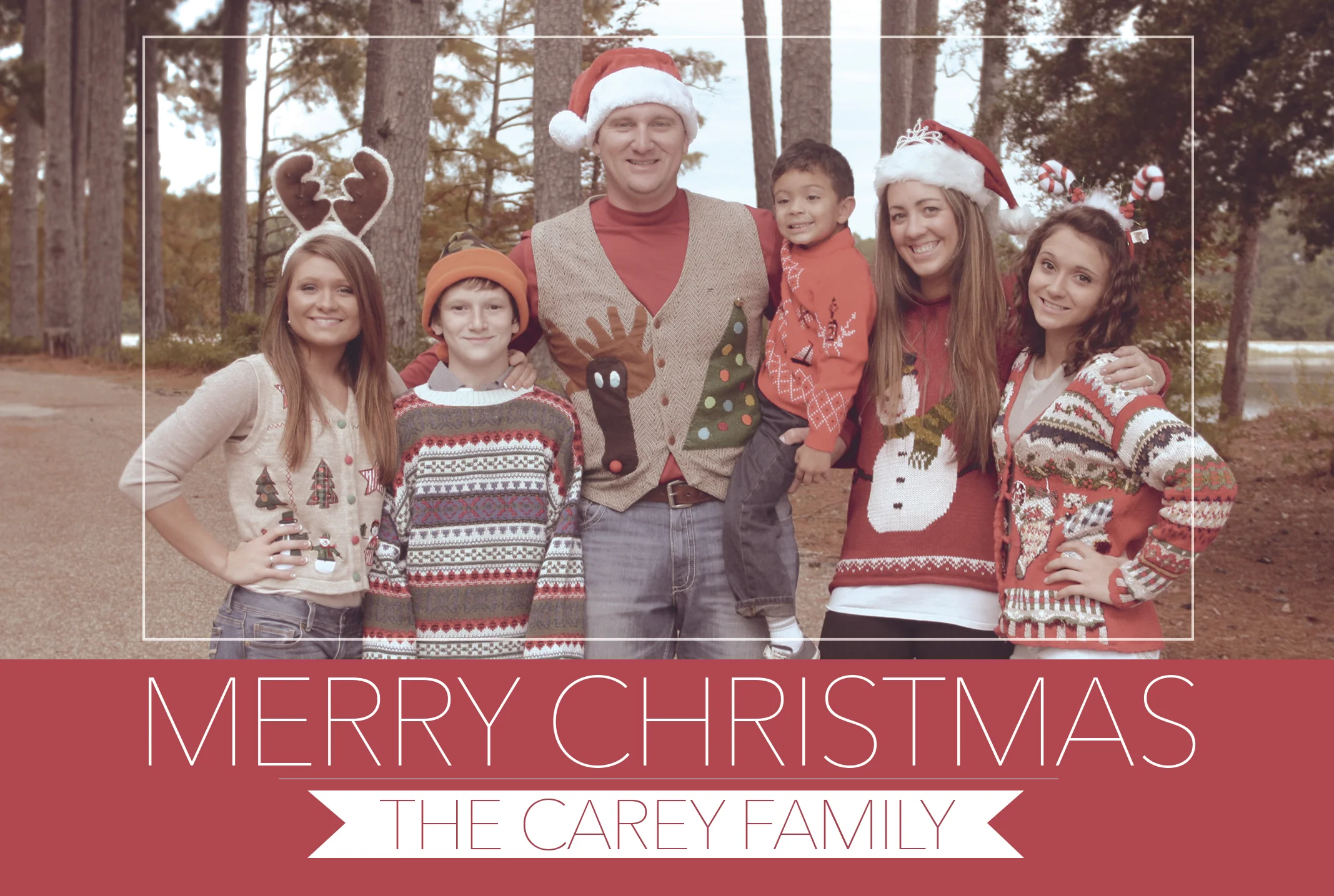 Carey Family - 2014 Christmas Card