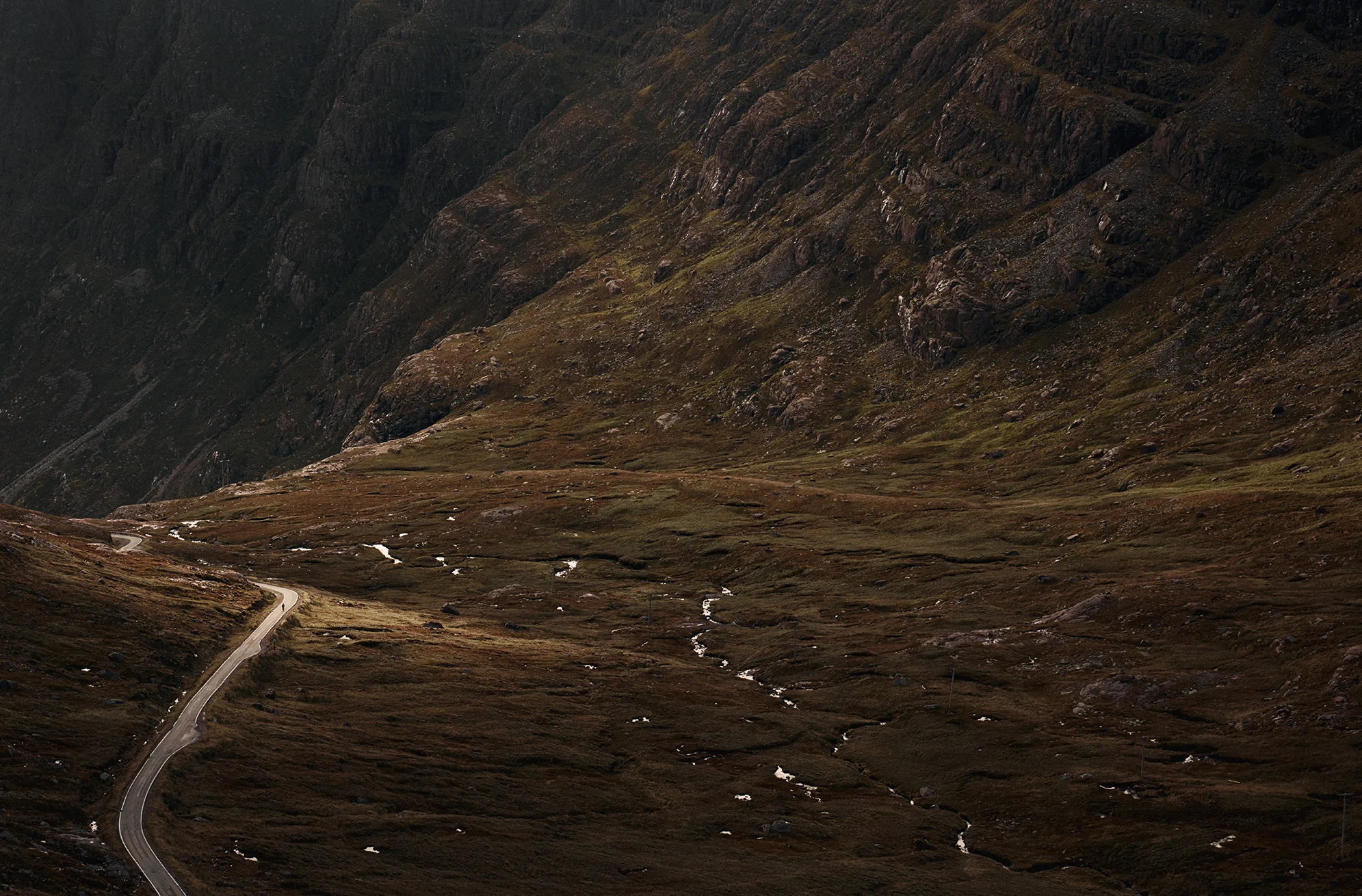  A project looking at the most dramatic roads to cycle in the north of Scotland. 
