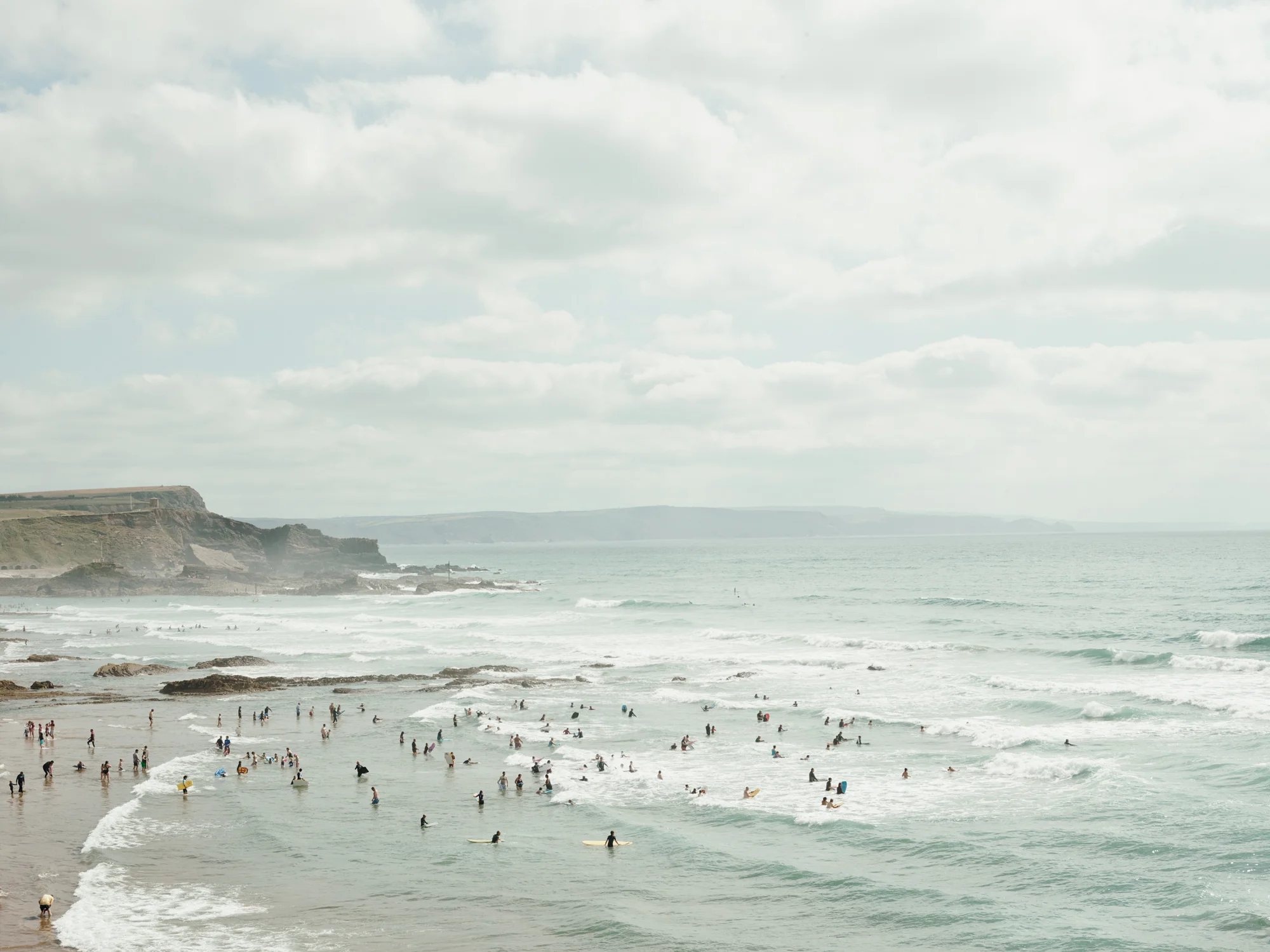 A personal project looking at the landscape of the best surfing spots in Britain.