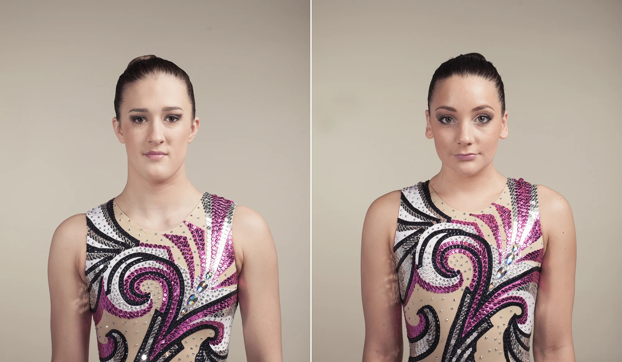 A portrait session with the GB Synchronized Swimming squads.