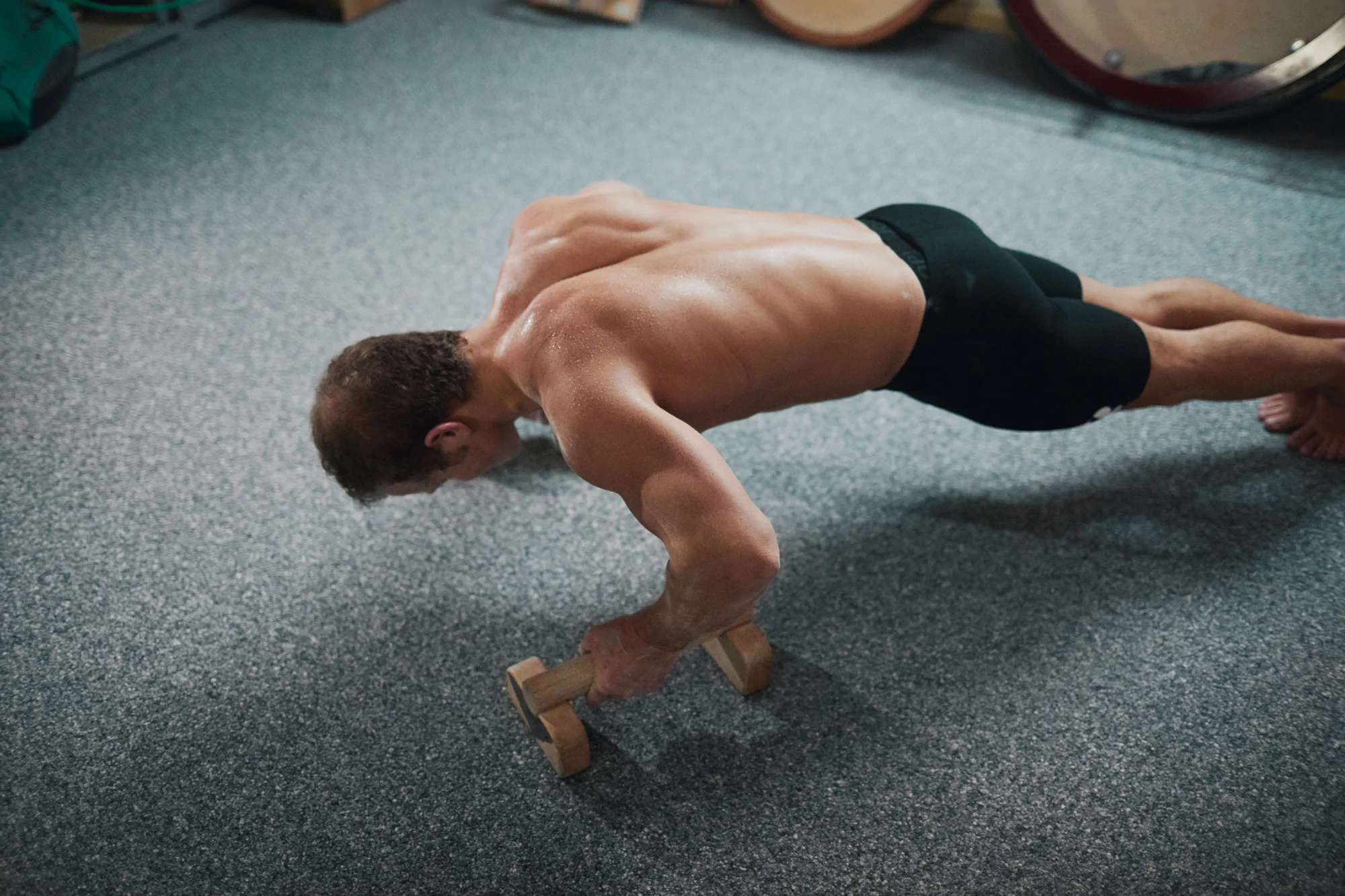 A portrait shoot with Olympic Gold Medalist Fabian Hambuchan of Germany for Bridgestone.