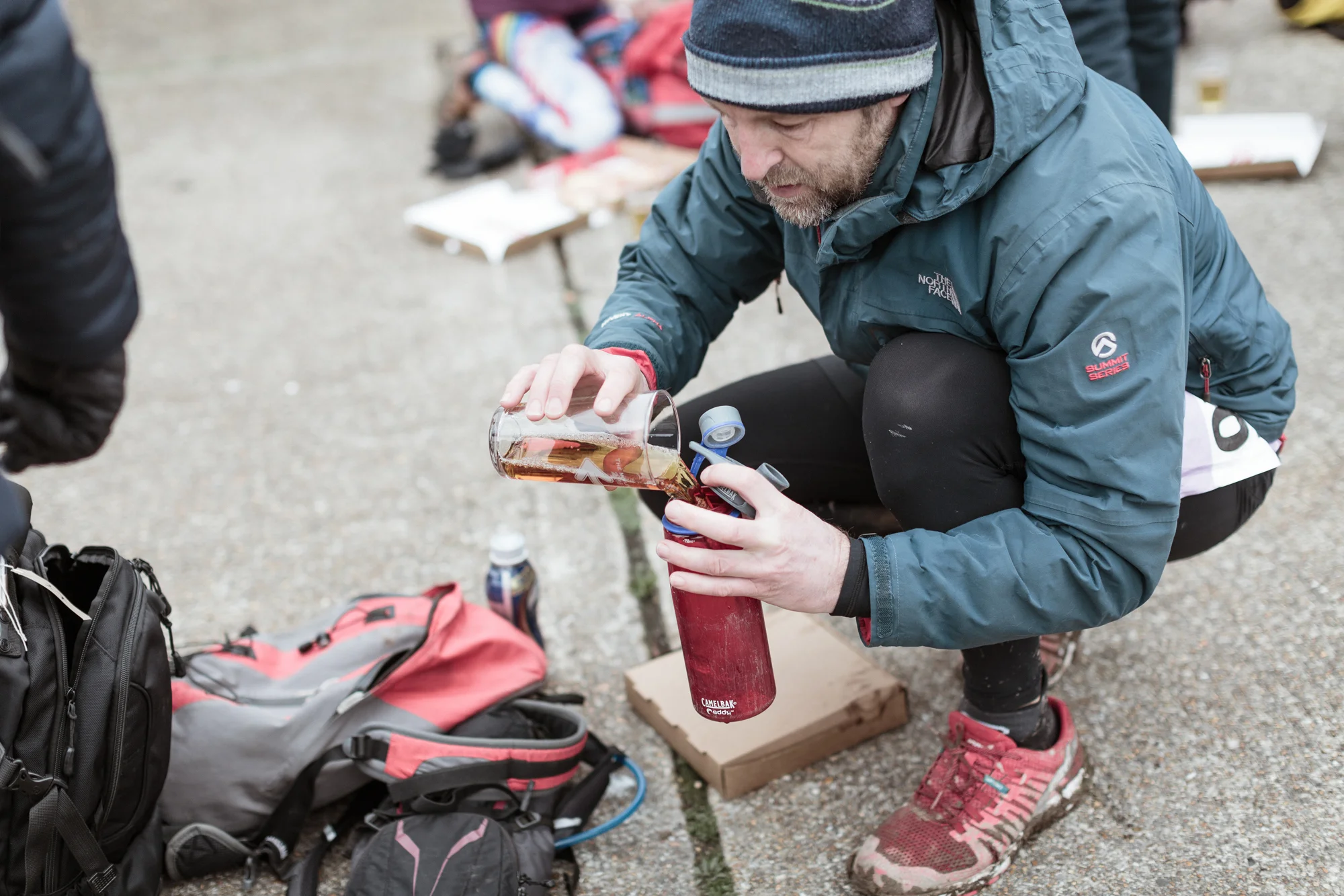 The Moyleman is an offroad marathon run over the South Downs around the town of Lewes. Without being difficult enough, this year a fresh dump of snow, a chilling northerly wind and temperatures just above freezing made it particularly challenging.