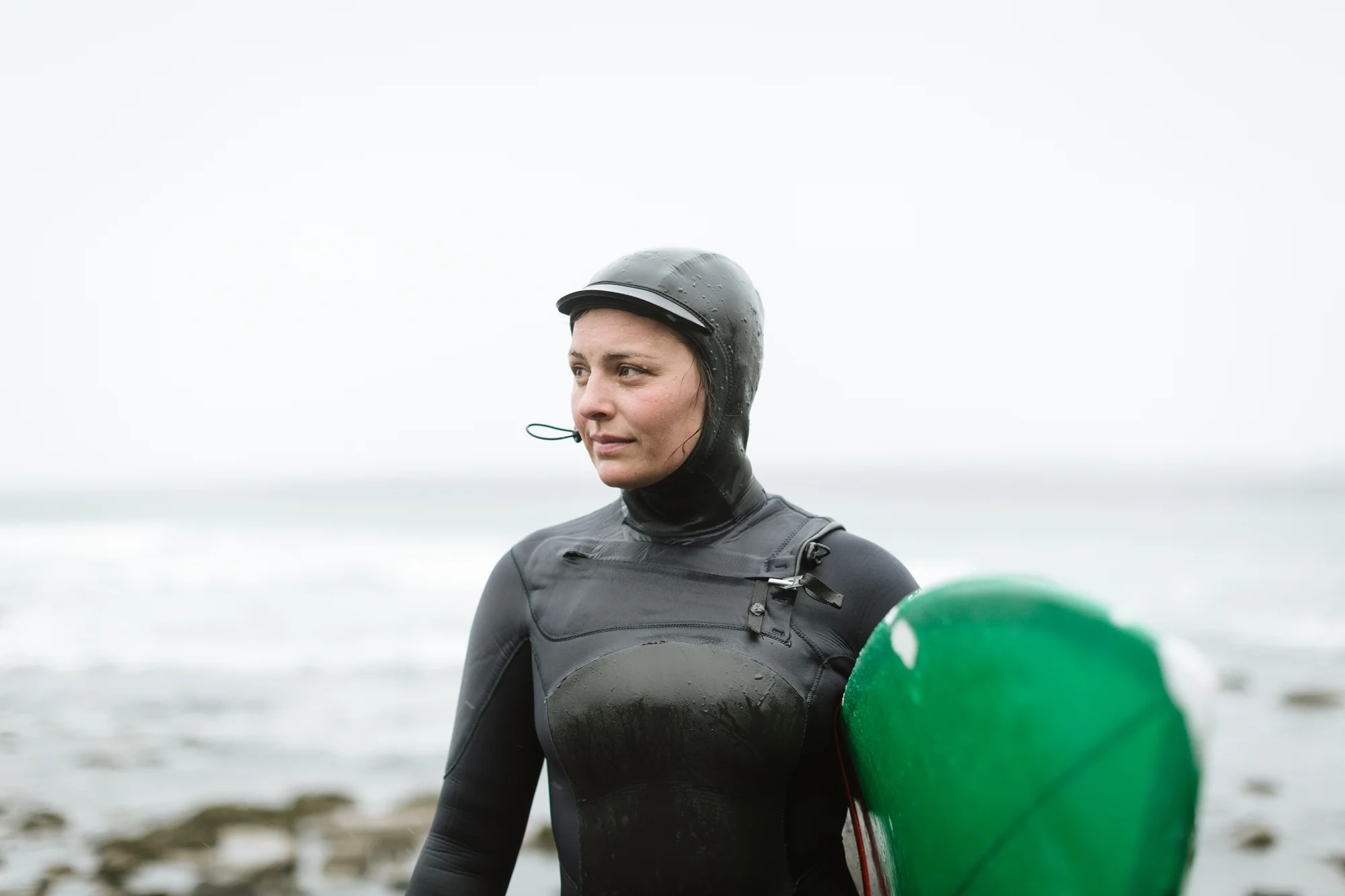 Cold water surfing on Ireland's West coast.