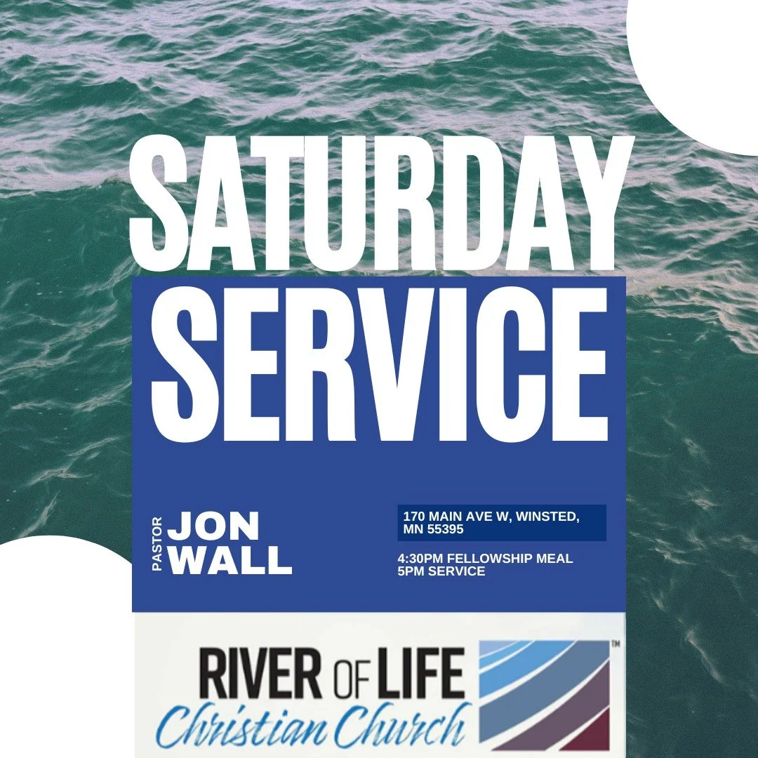Join us this Saturday at 5pm for service. We want to invite you to a fellowship meal before service at 4:30pm, as well. All are welcome! 
📍170 Main Ave W, Winsted, MN 55395

 #ChristInYou #thewordofgod #FaithAndFellowship #YouAreInvited #ᴊᴇsᴜssᴀᴠᴇs 