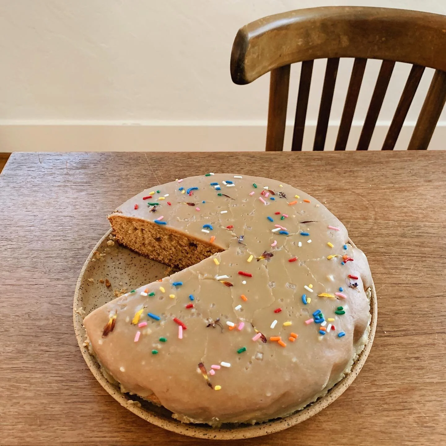 Cake-for-dinner plate 🍰