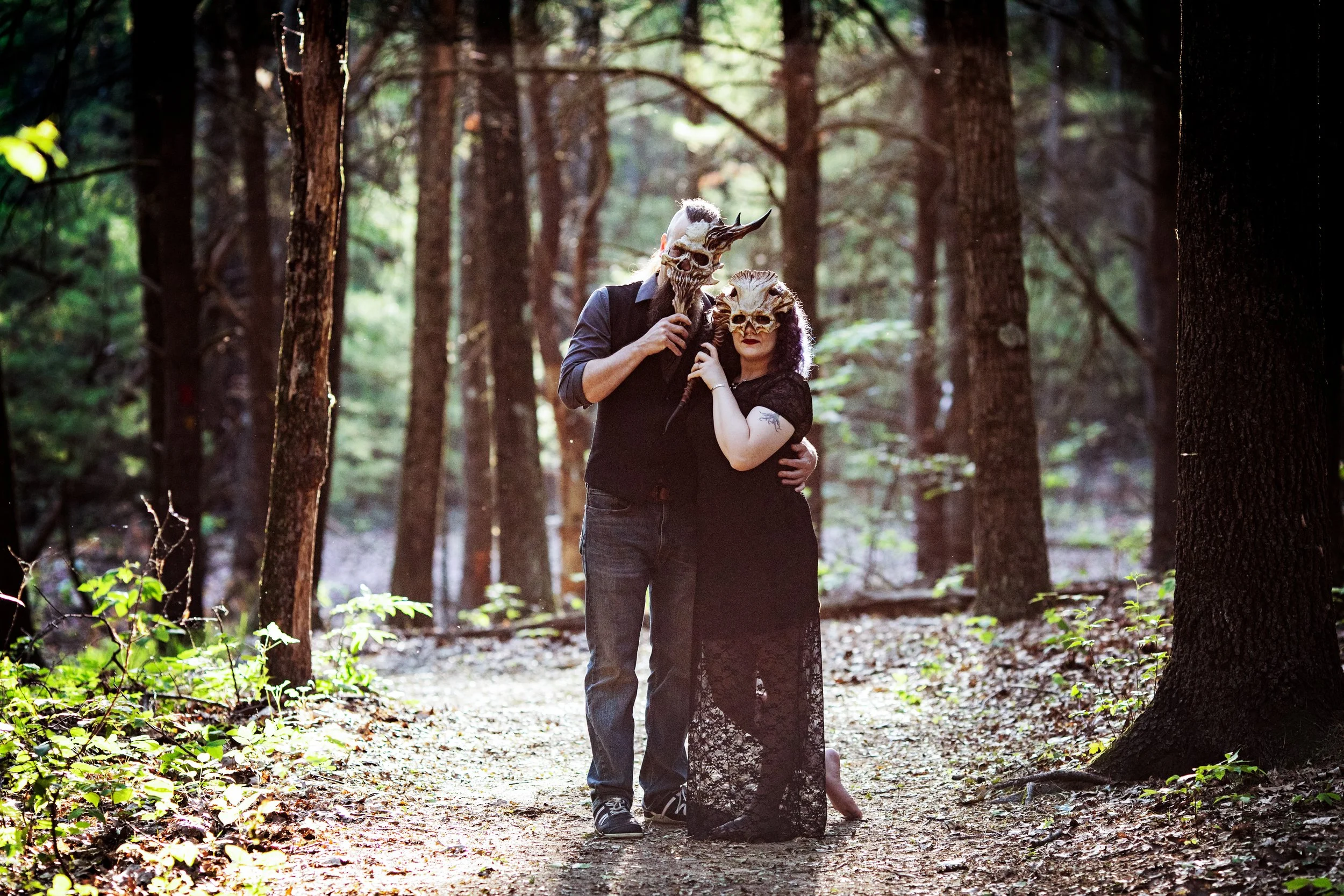 Arend + Vanna's Engagement Session in Middleville, Michigan