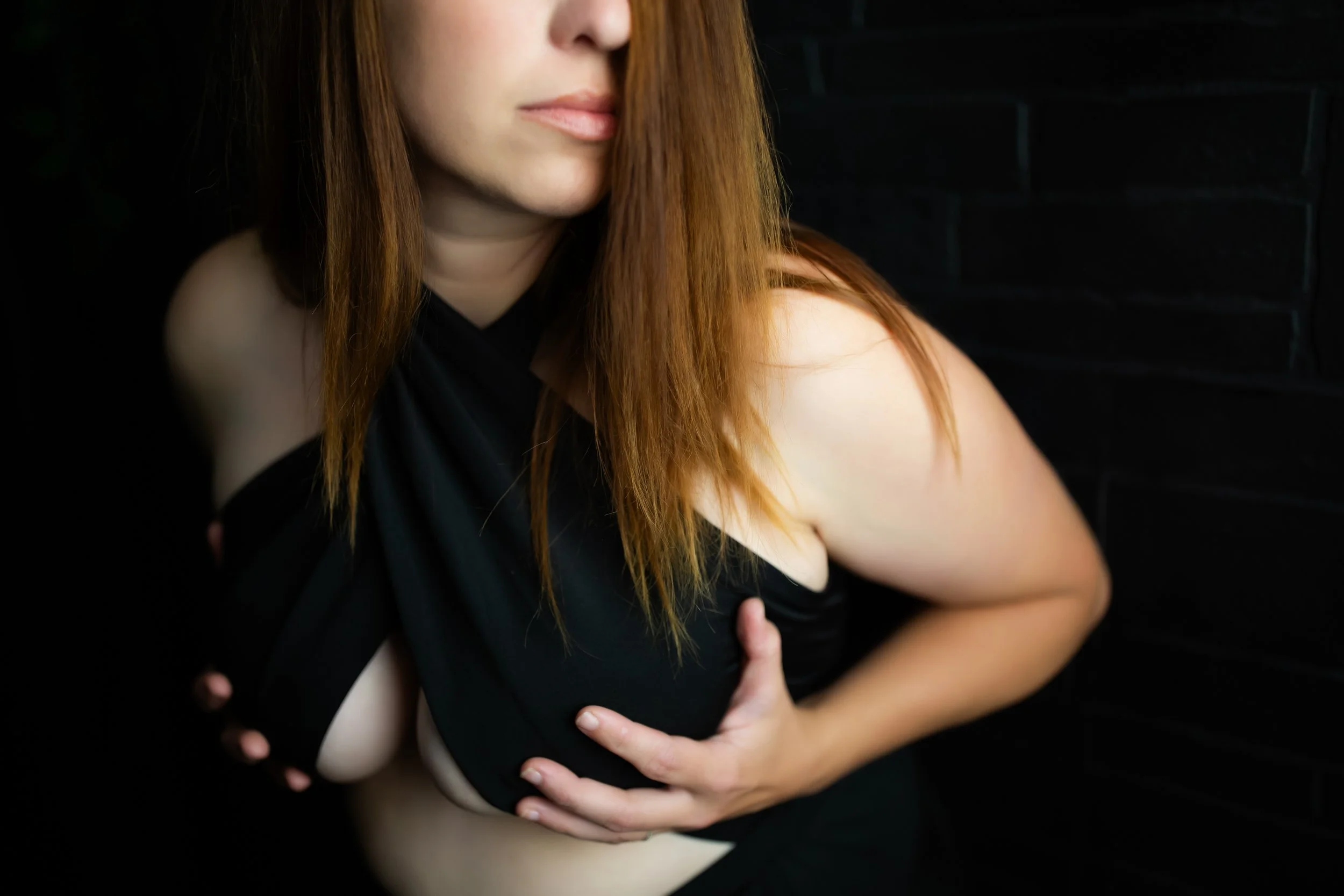 Sneak Peek of a Studio Boudoir Sesh In Our Mid-Michigan Studio