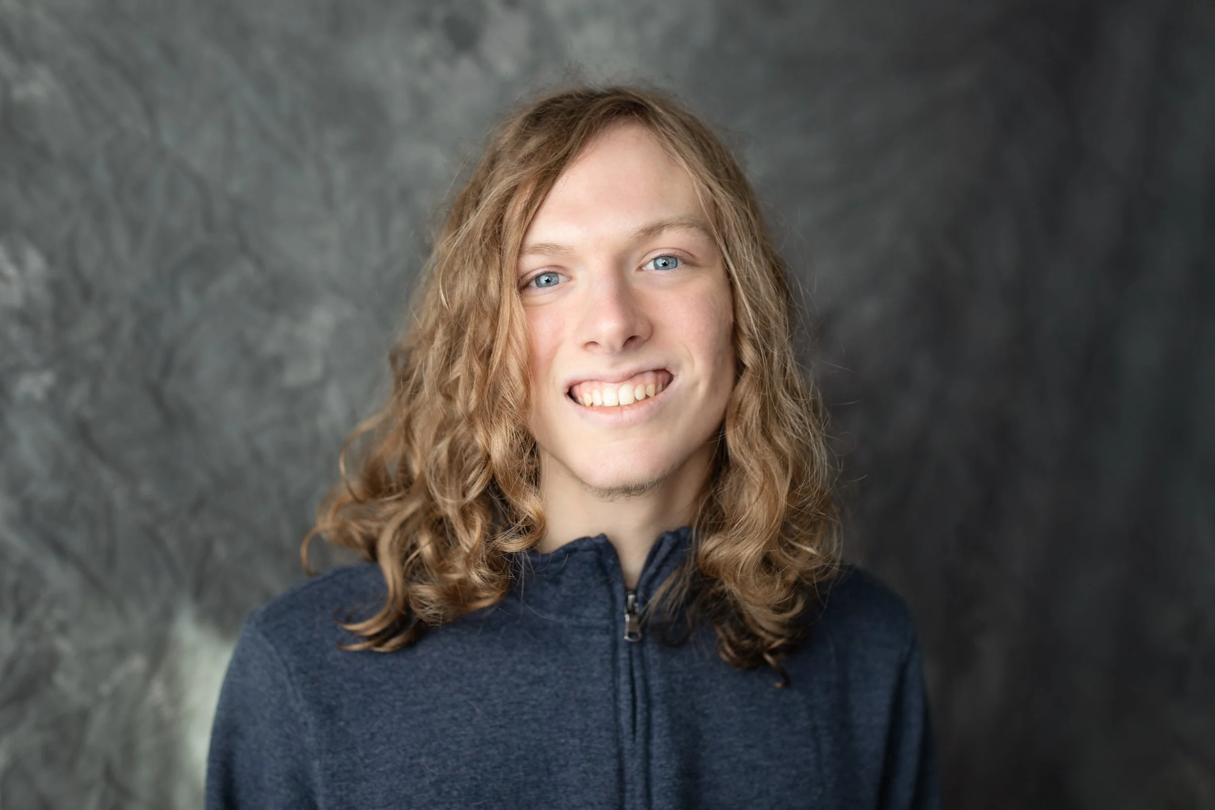 Andrew's Senior Session at the Studio