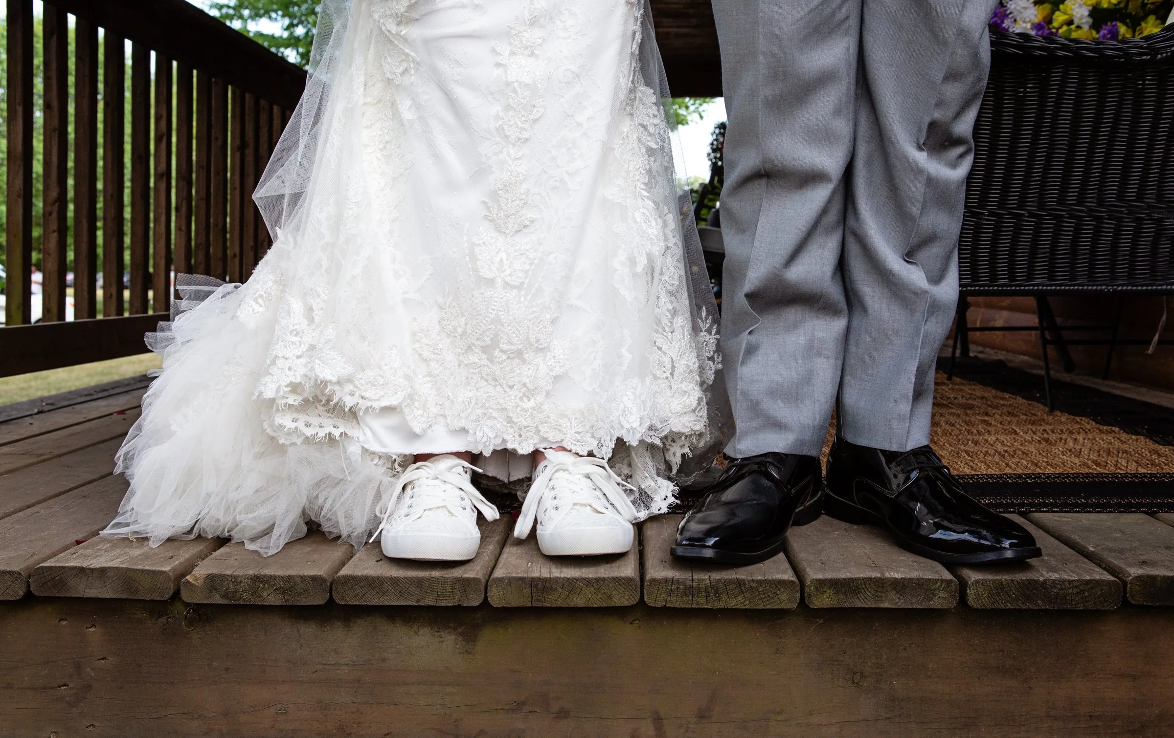 their shoes | wedding detail photos | Summer Weddings | Michigan Wedding Photography | Wedding Coverage | East Lansing Okemos Perry Brighton Wedding Photos | Female Photographer | LGBTQ+ Friendly Photographers | Williamston Studio