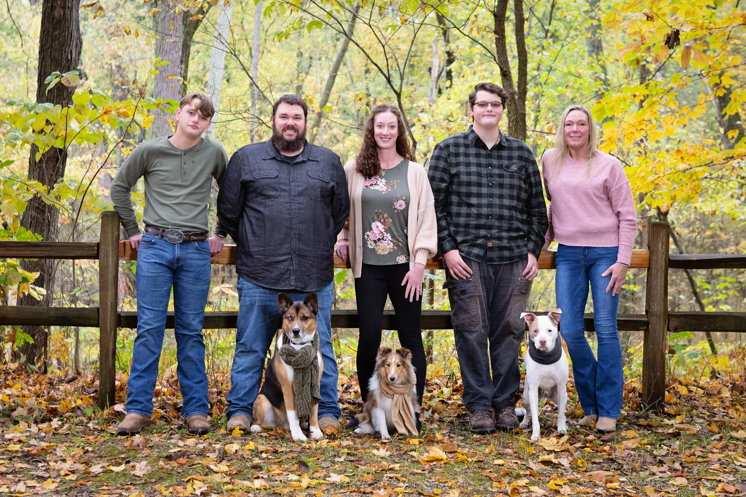 A Fall Family Session in East Lansing, Michigan