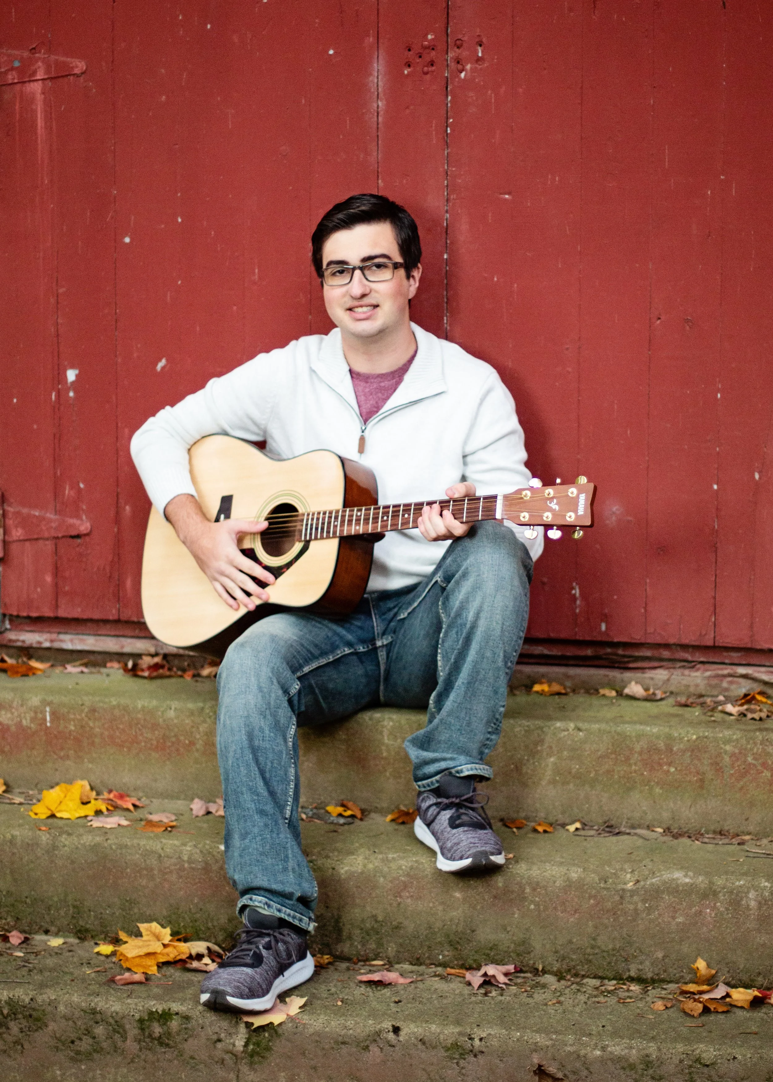 Zach's Senior Photoshoot in Grand Ledge