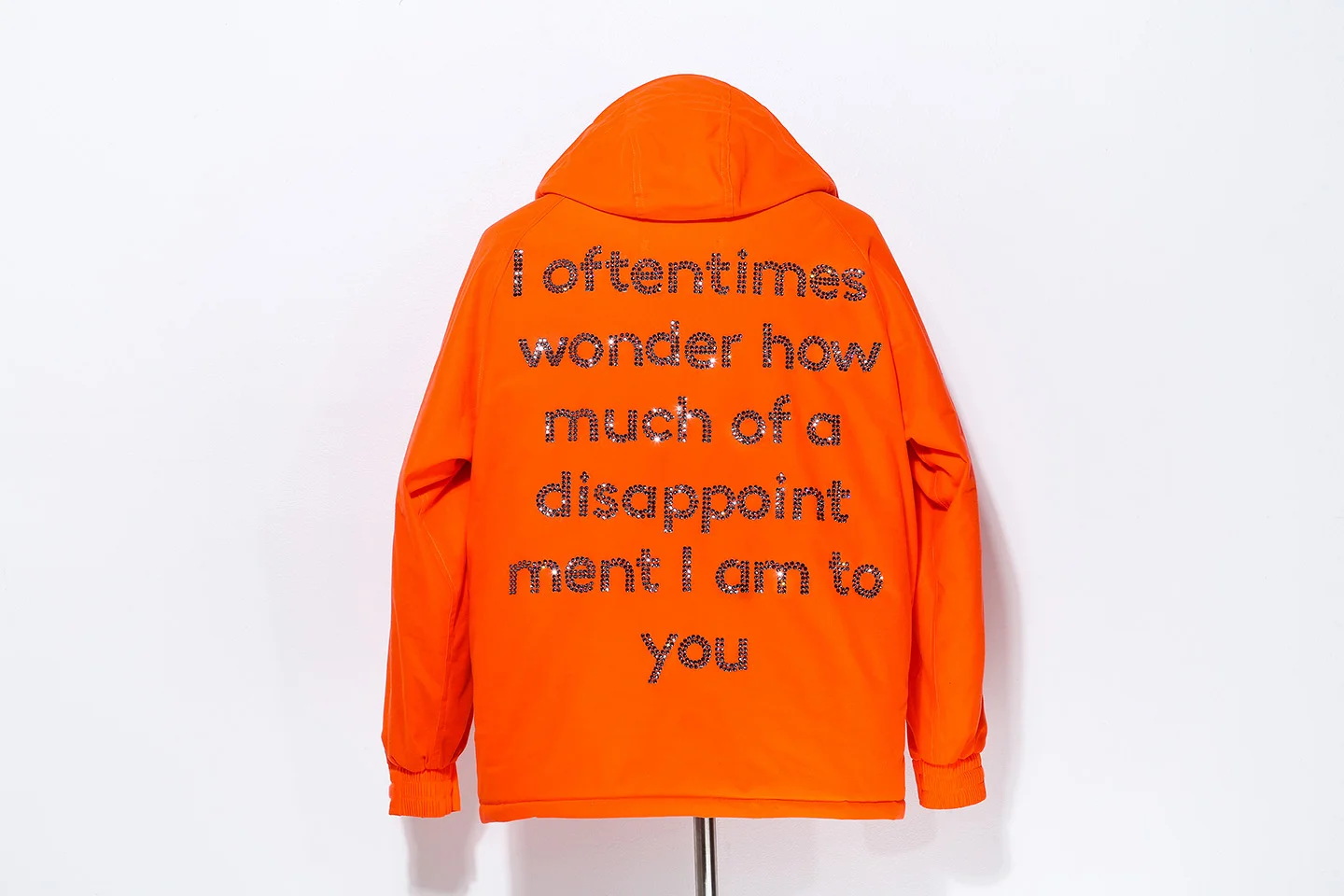 I oftentimes wonder how much of a disappointment I am to you Swarovski crystals on blaze orange hunting jacket 2017