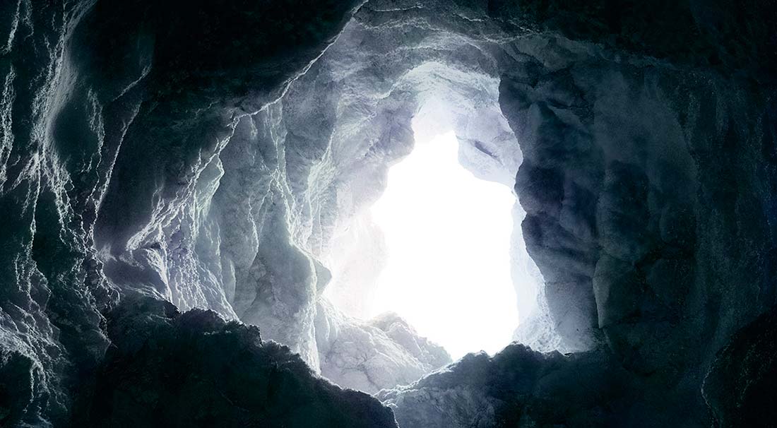 Ice Cave Opening, 2006