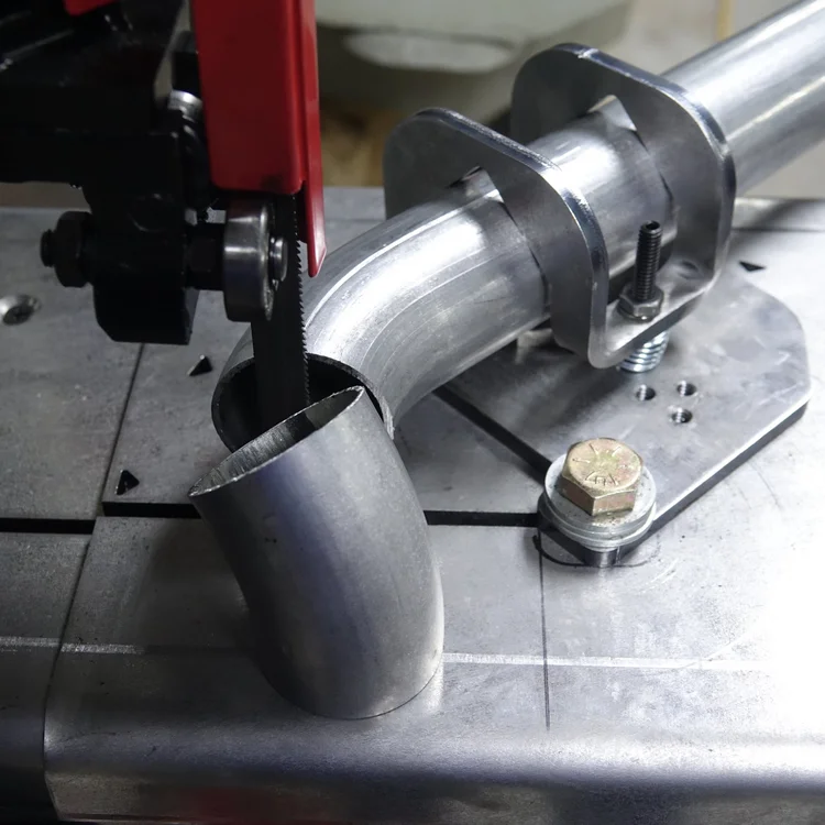 How to Pie-Cut Exhaust Pipe