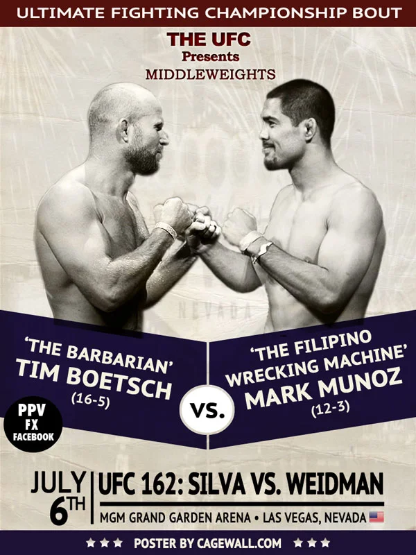 Official UFC poster. Property of UFC.