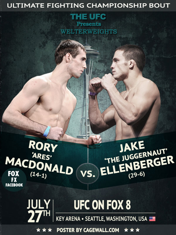 Official UFC poster. Property of UFC.