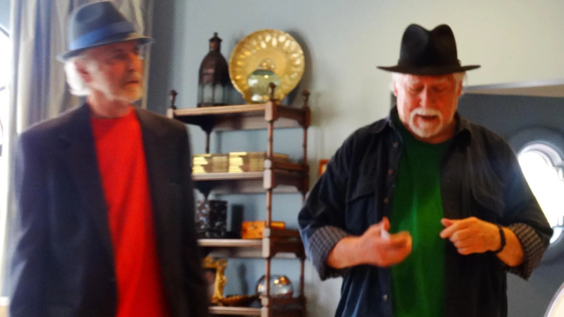 left to right: mark medoff, richard rundell