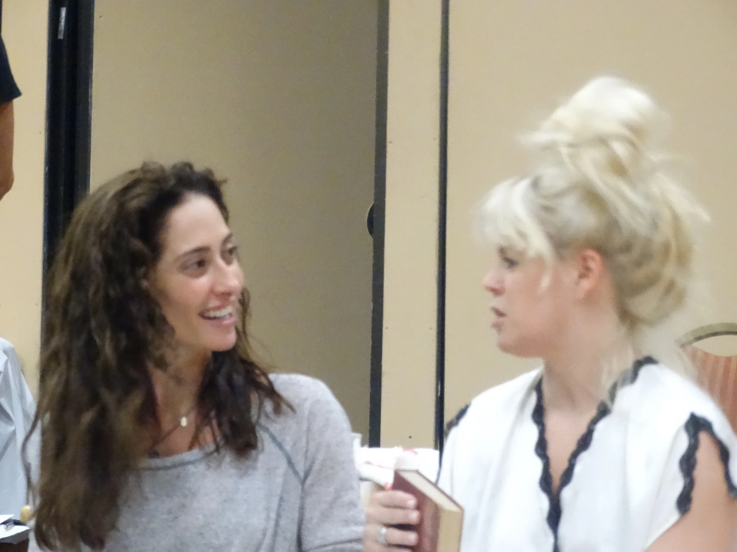 Left to right: Lena Georgas as Lena Pepitone and Erin Sullivan as Marilyn Monroe