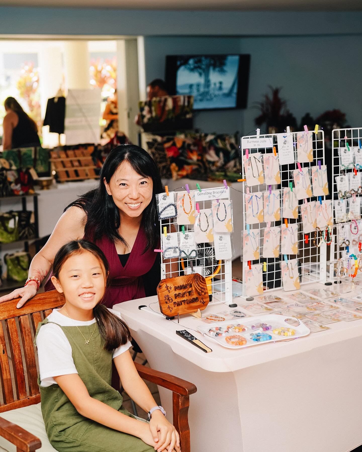 Our youth entrepreneur @paiges.pretty.patterns will be joining us again on 3/29 at the Ivy with her handcrafted jewelry. Be sure to visit her booth inside the lobby. She will help you find the perfect accessory for yourself or a gift for someone else
