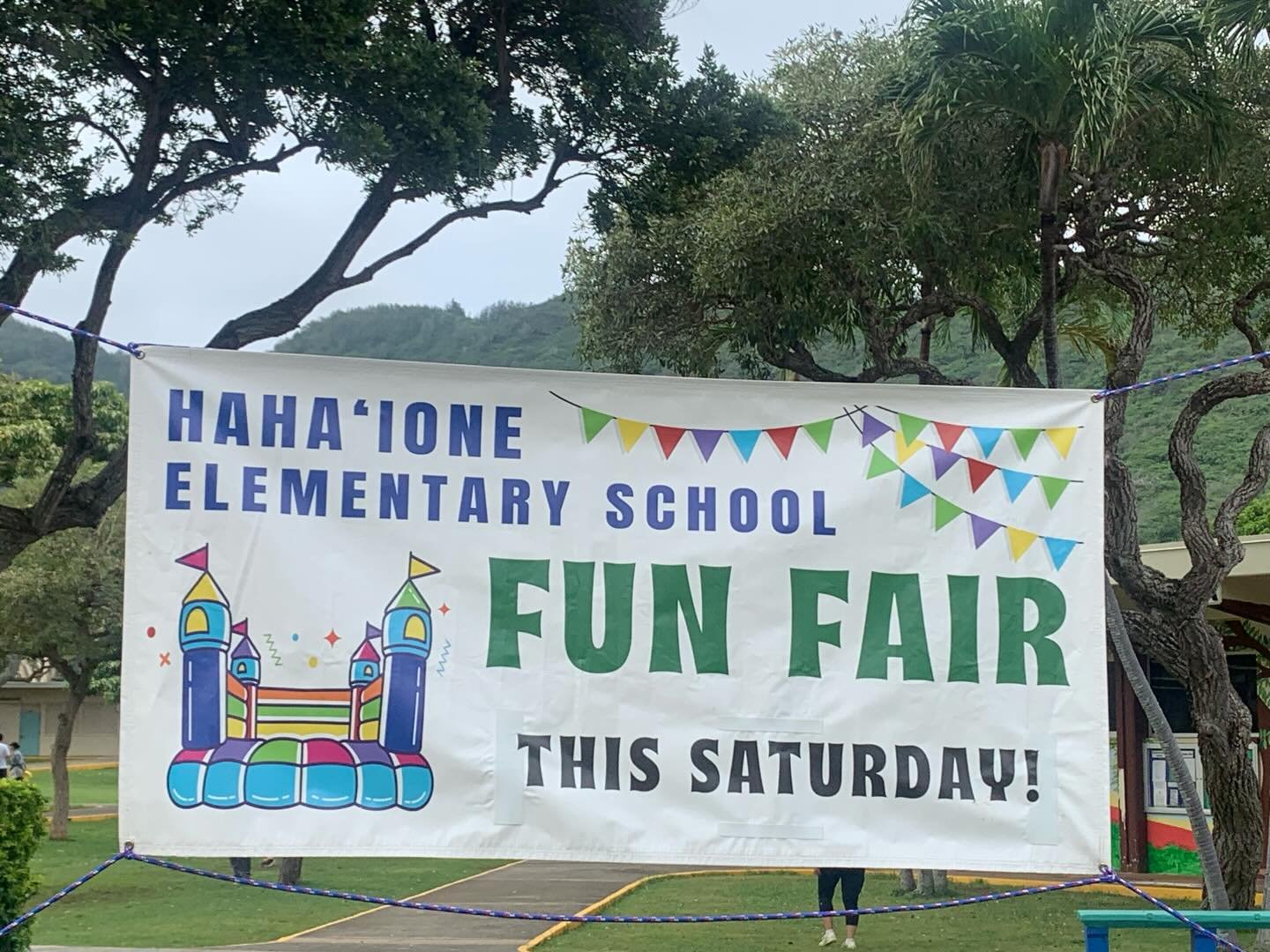 Can&rsquo;t wait to see you at the Hahaione Fun Fair hosted by the @hahaioneptsa this Saturday (11-3)! in addition to enjoying the various activities available all around campus, you can also catch a glimpse of the beautiful murals created by the stu