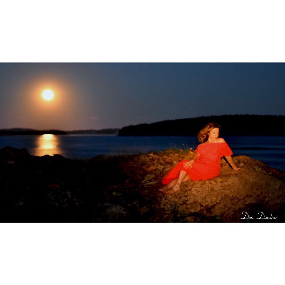Once in a Blueberry Moon, as August&rsquo;s full moon is so aptly called here in Maine, a grounded travel writer discovers she missed her calling as a Harlequin romance novel cover model thanks to visionary local photographer Don Dunbar and personal 