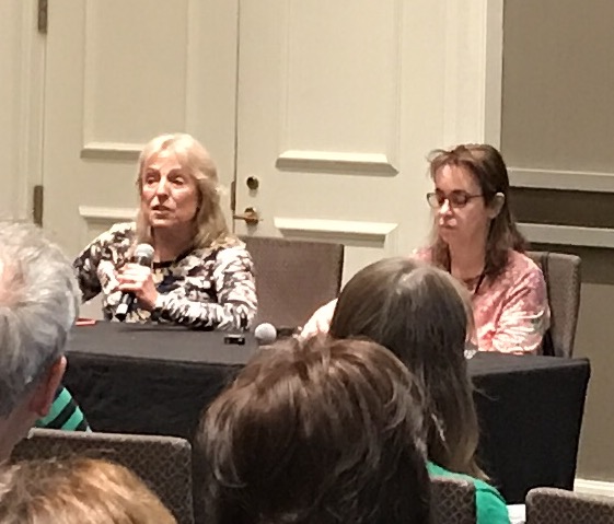Cynthia Leitich Smith and Ellen Hopkins