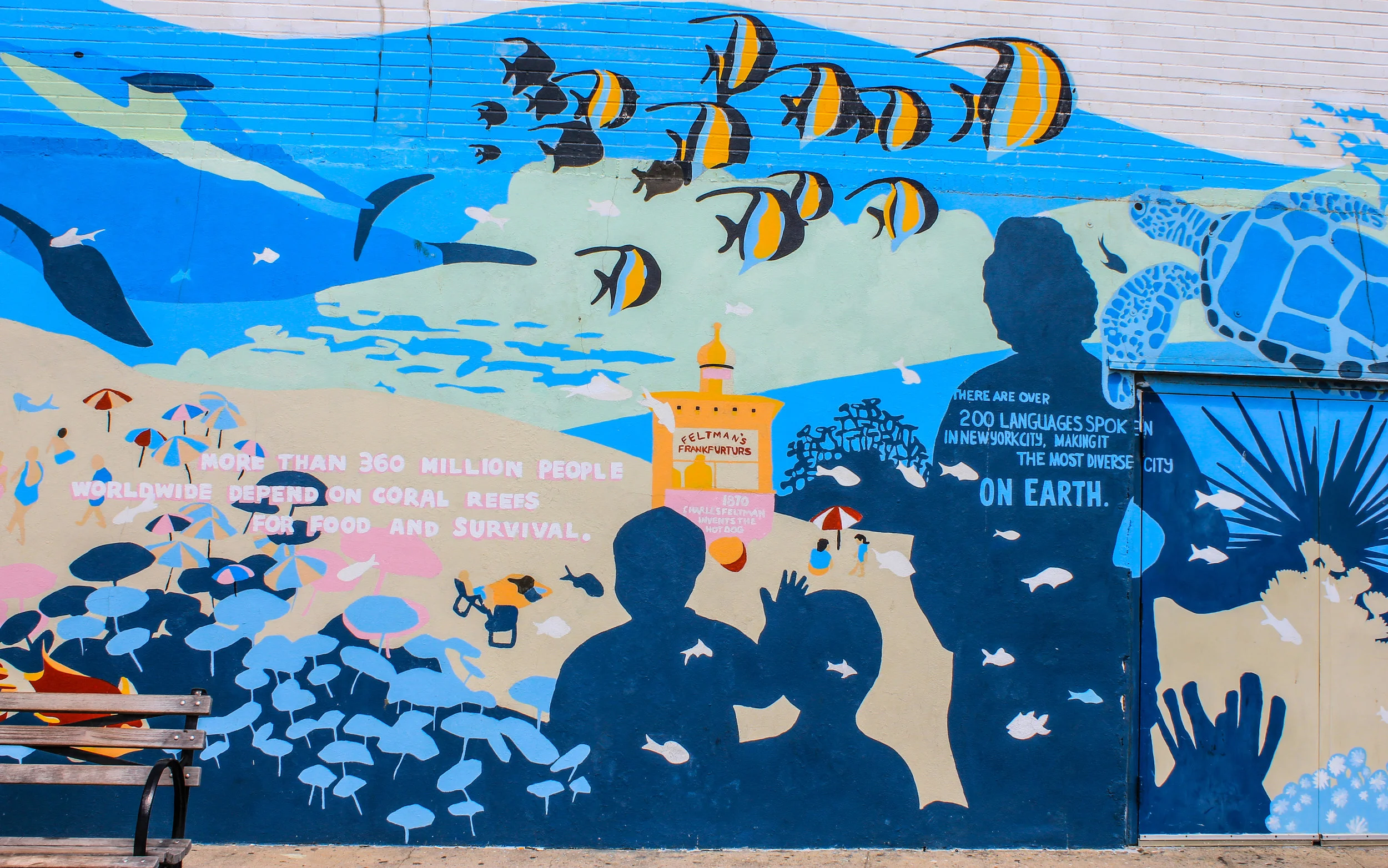 2006 New York Aquarium Mural, Photo Credit: Liz Summit, 2013