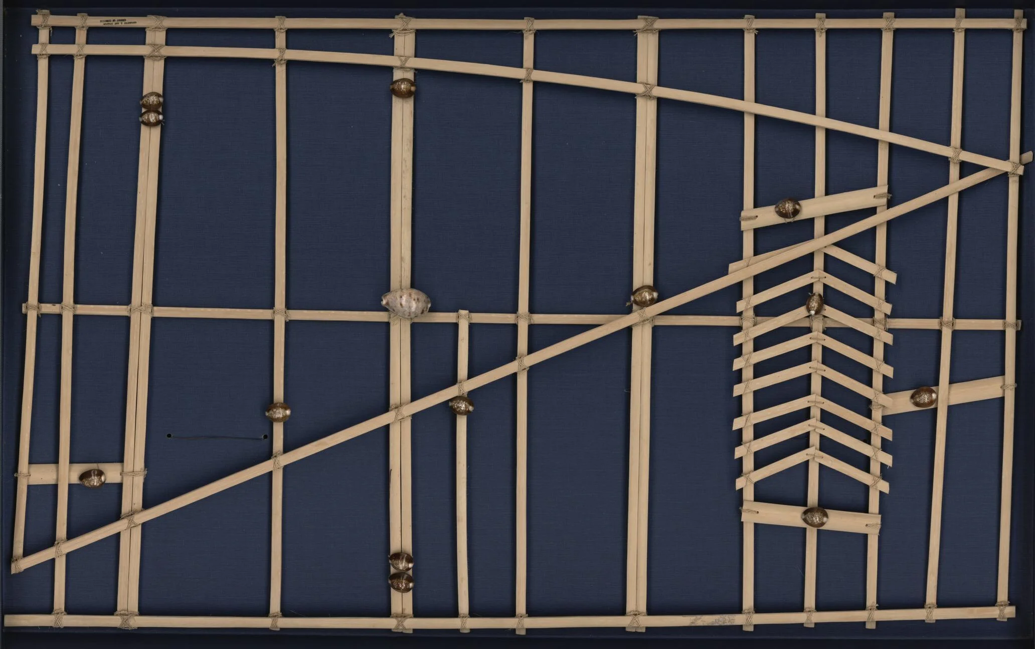 Photo credit: Marshall Islands stick chart, Meddo type. Library of Congress .