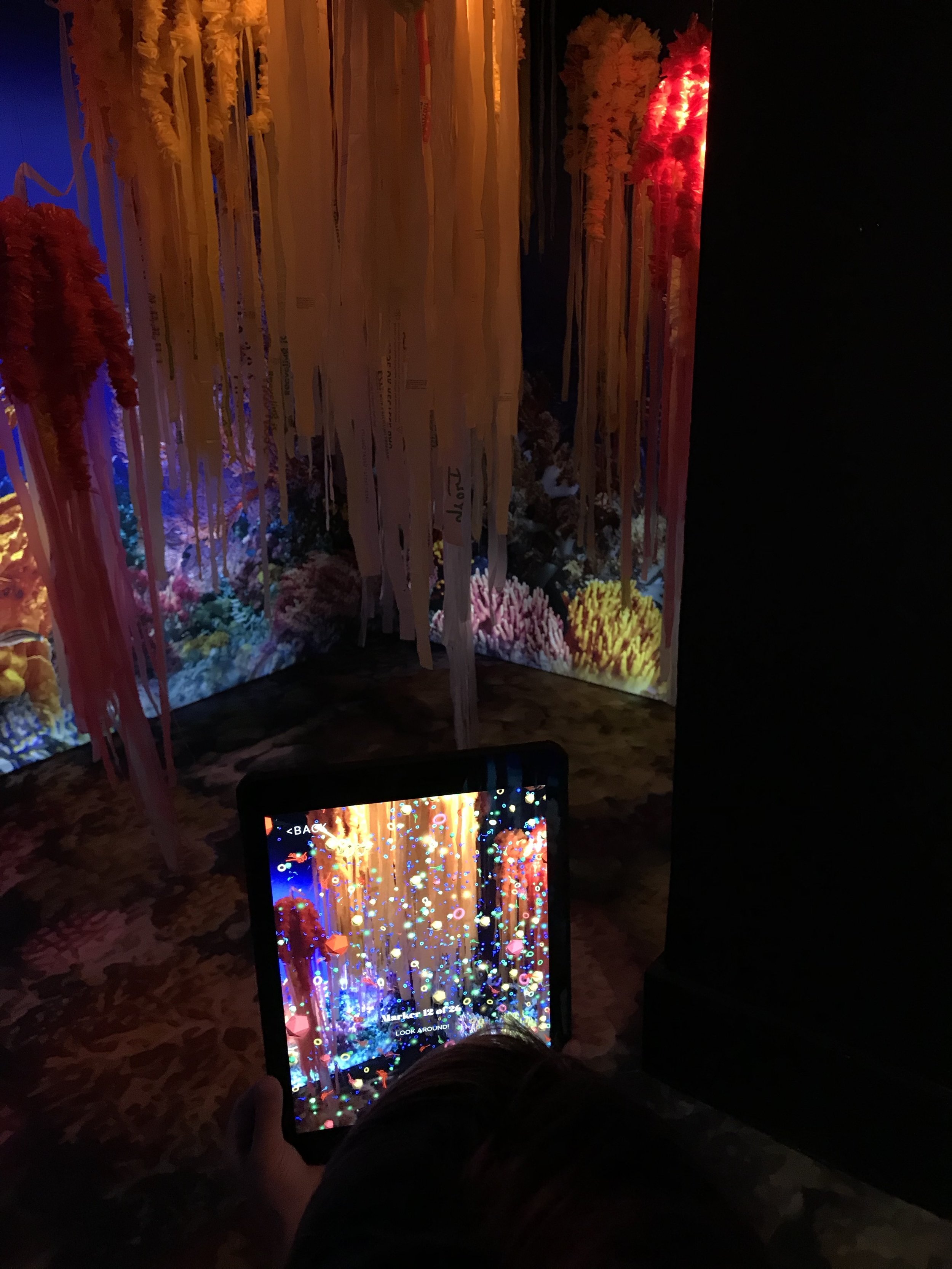Poramit Thantapalit’s installation on micro plastics Photo Credit: Liz Summit, 2019
