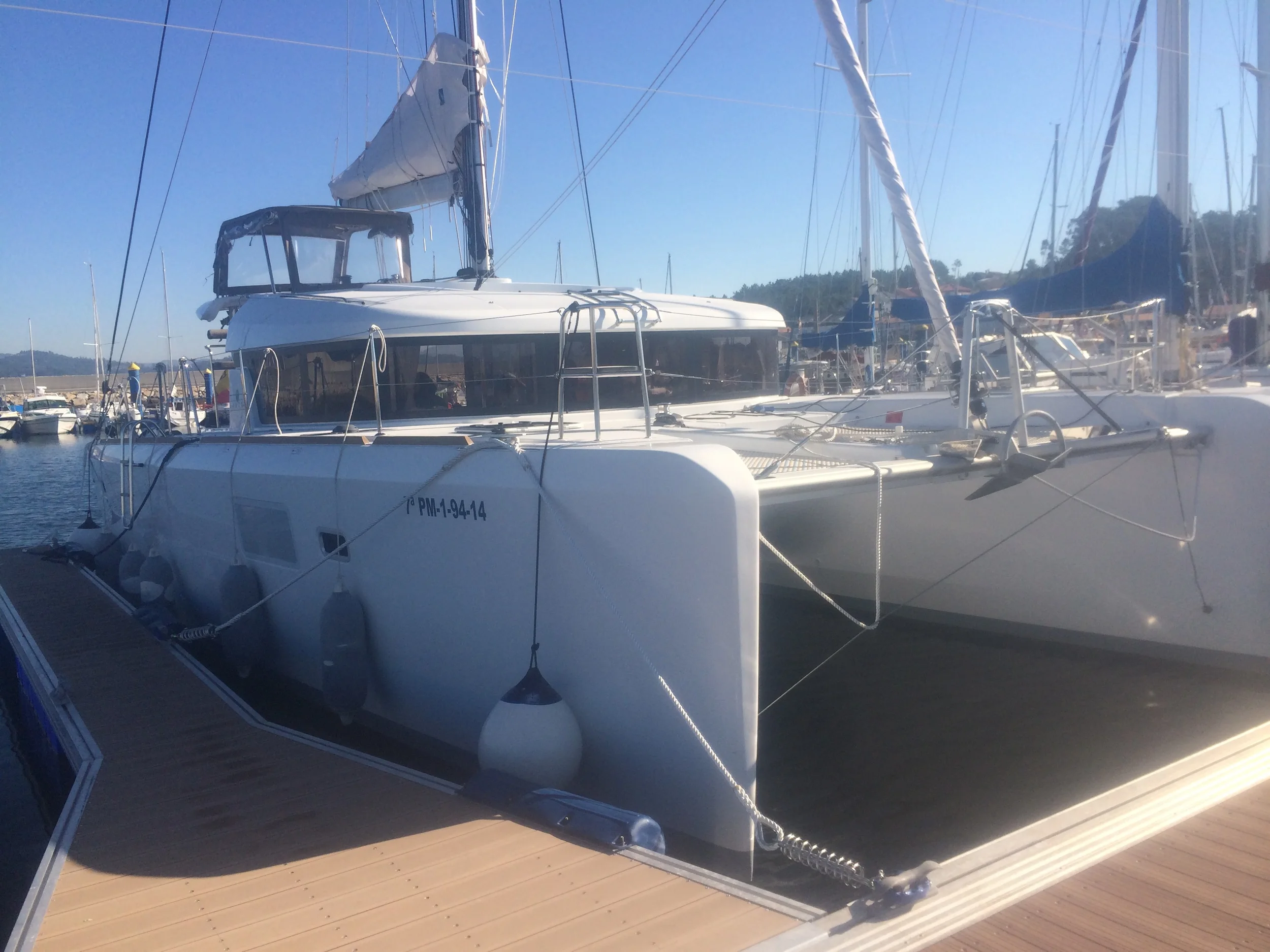 Their boat was the biggest one at the docks. I was quite impressed. 