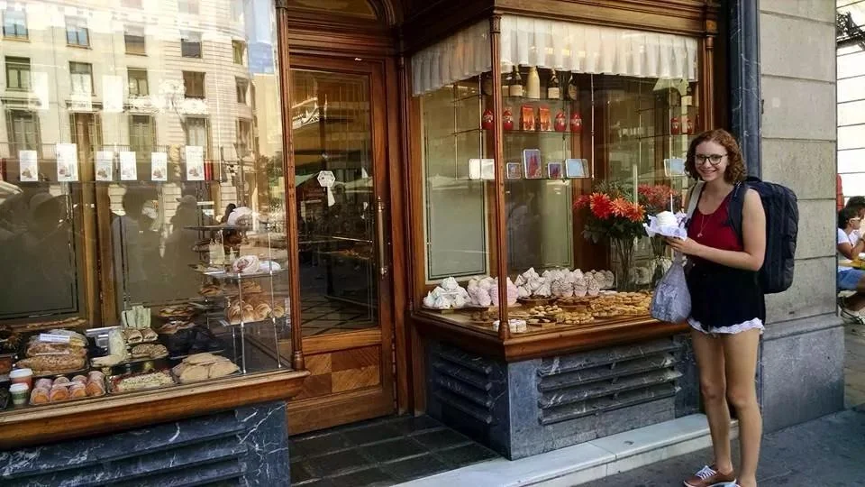 I ate way too many sweets in Barcelona... and I didn't stop just because we changed counties, unfortunately for my stomach! 