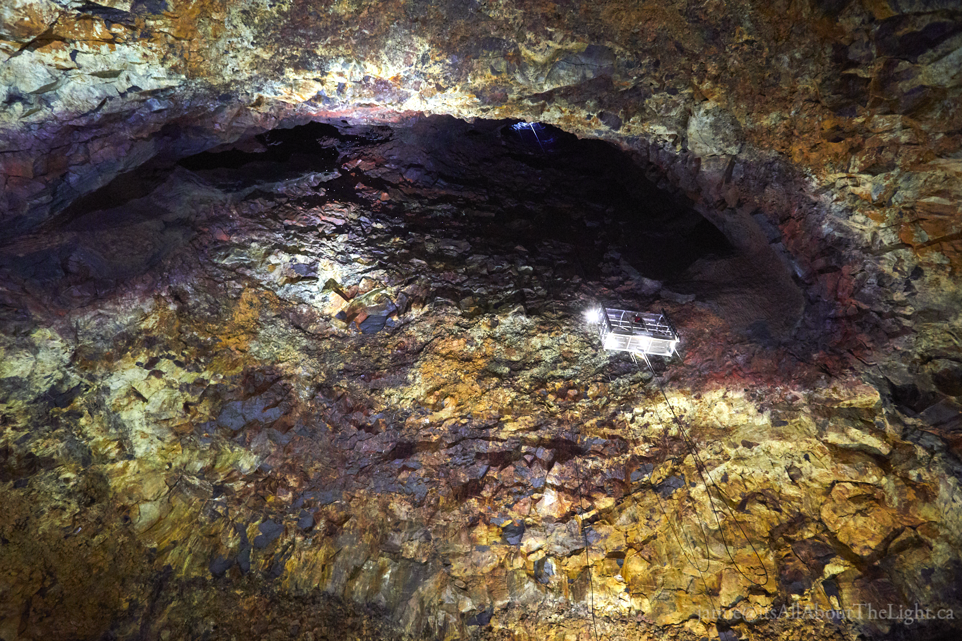 Inside the Volcano! 2017-08-10