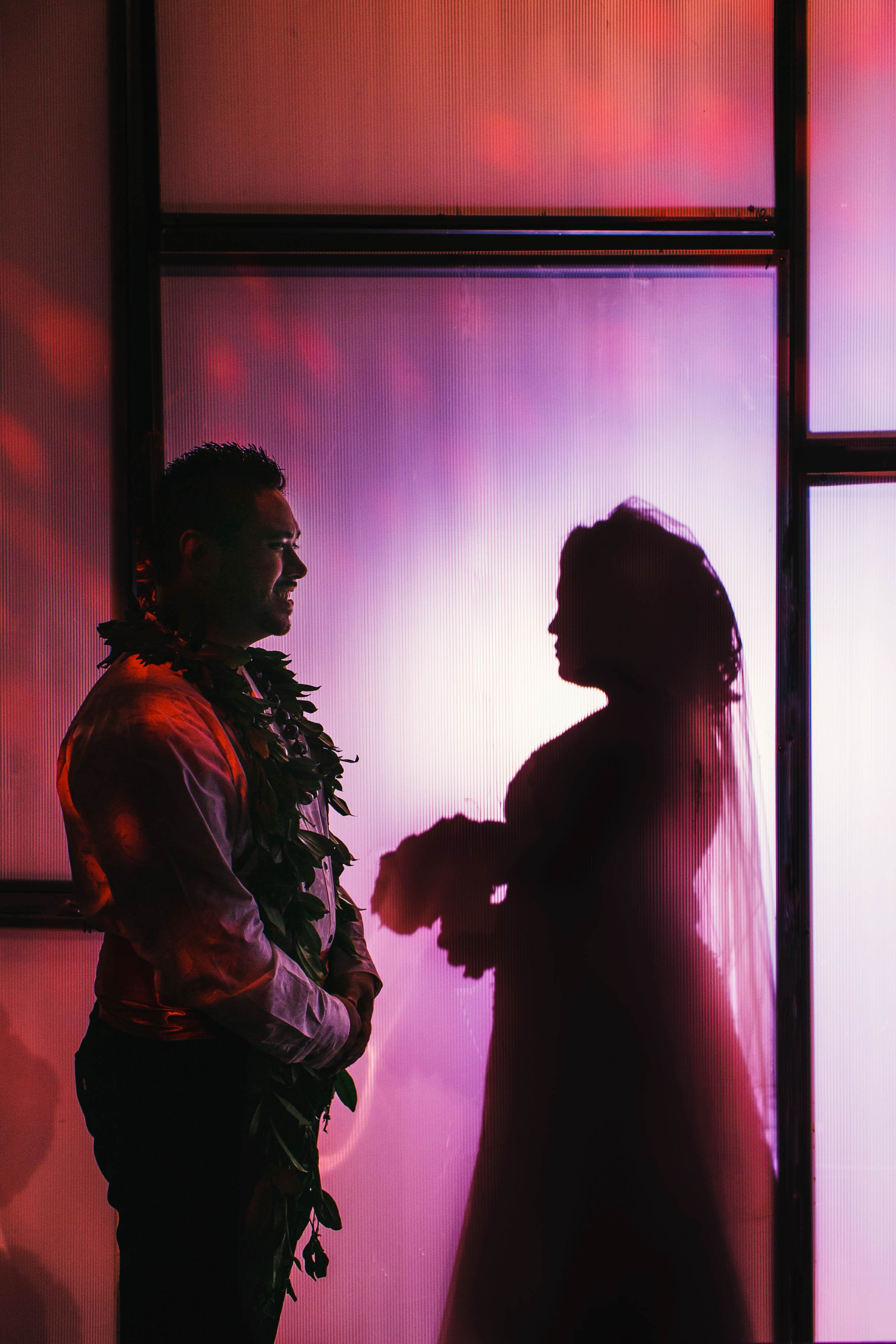 A traditional wedding with a not so traditional "No First Look" moment!