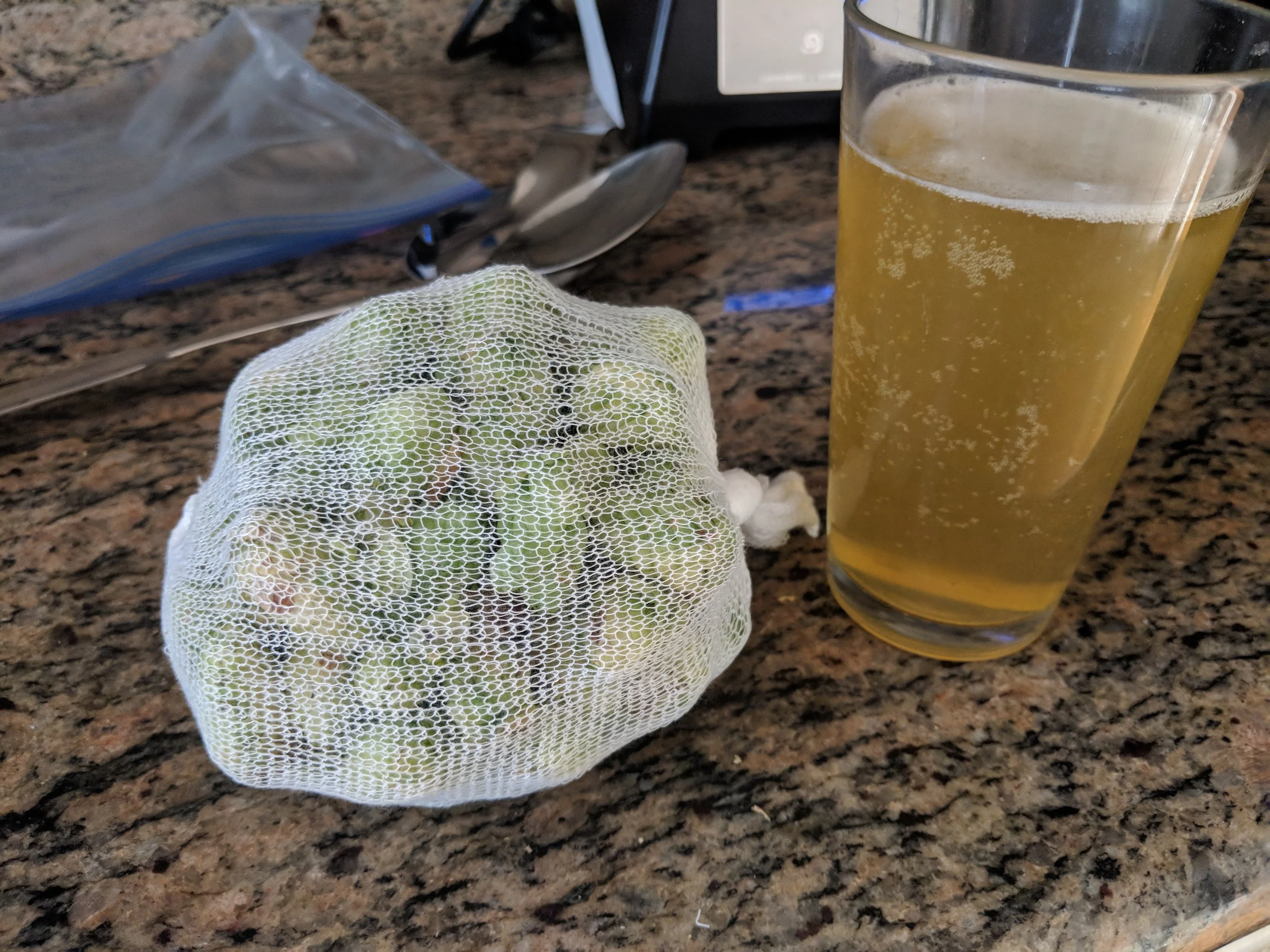 Beer is ready about 2 weeks later (the full process takes about 4 weeks from hops to beer). Enjoy!