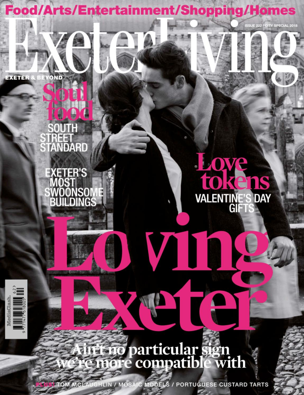 Charmed Heart bag charm featured in Valentine's Gift Guide, Exeter Living