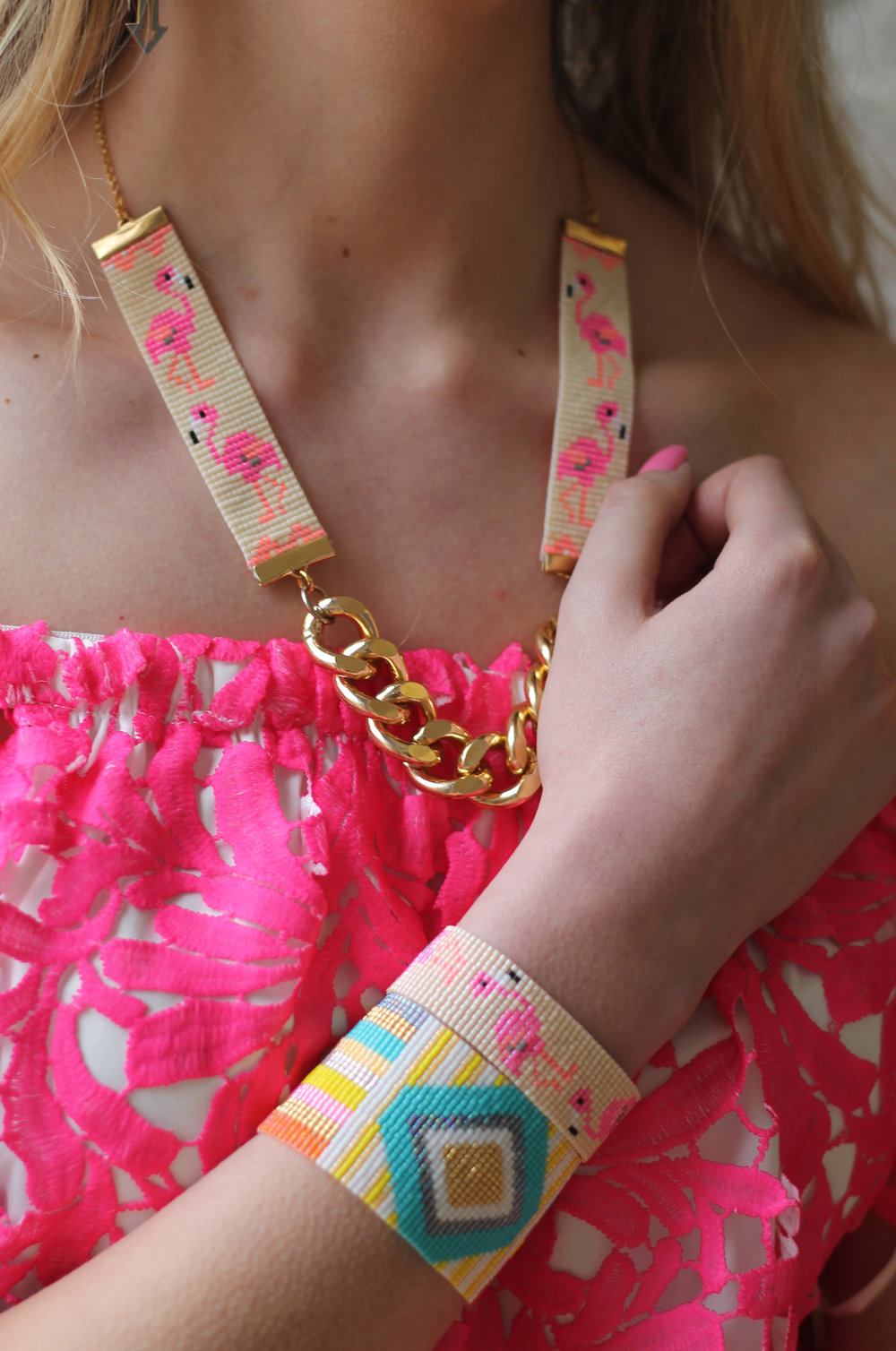 The Flamingo Bracelet — Shh by Sadie