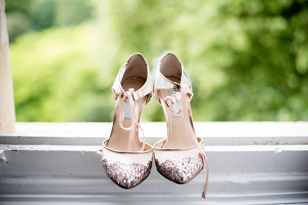 Betsey Johnson designer wedding shoes