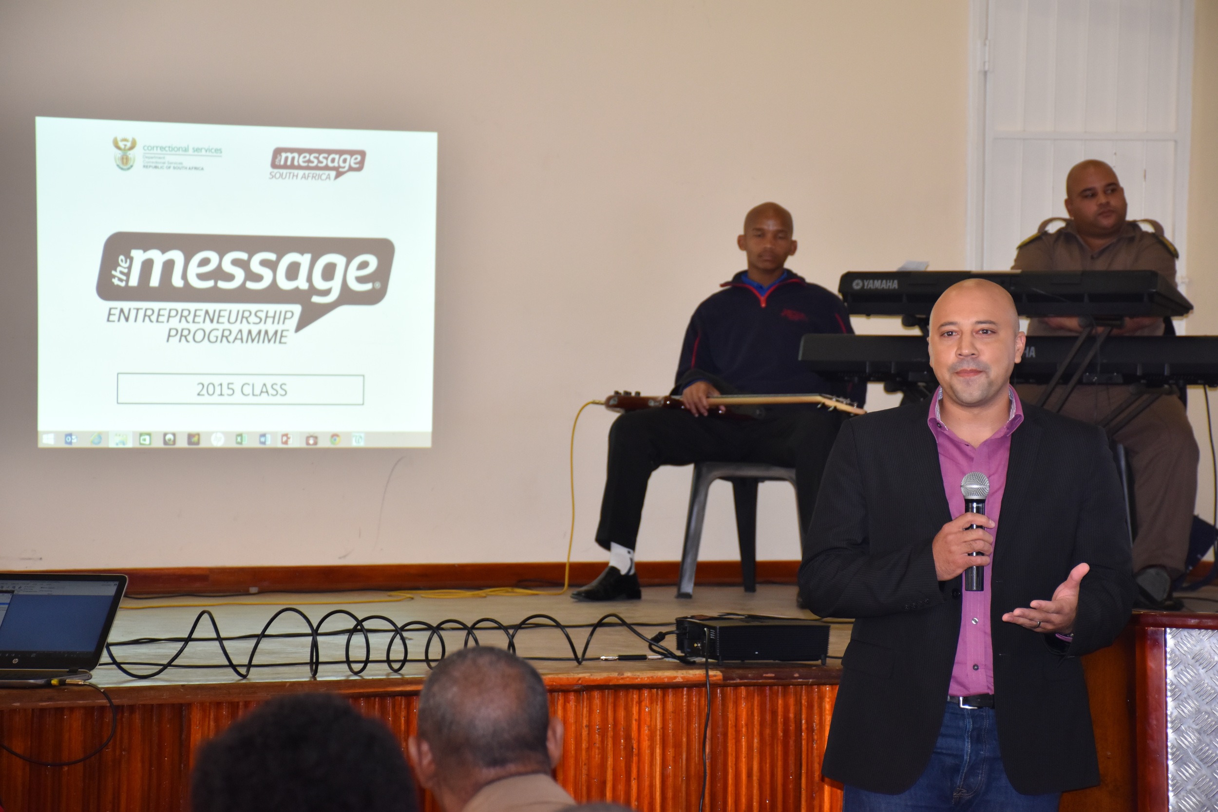 Pictured: Lloyd Williams, our keynote speaker from Learn to Earn.