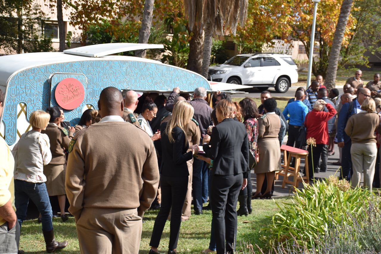 Sharing the story of our first Enterprise - our Soft Machine Business employing two ex-offenders Jade and Siphe.