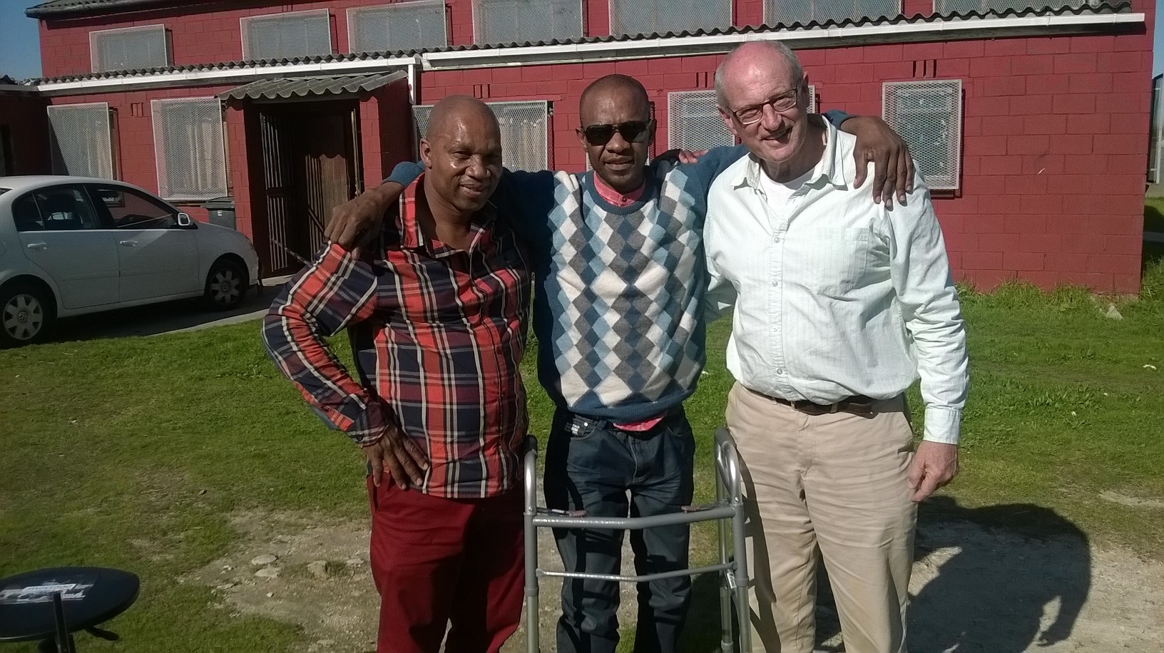 Kwanele Cement, Ward Counselor for Nyanga and Alastair Buchanan