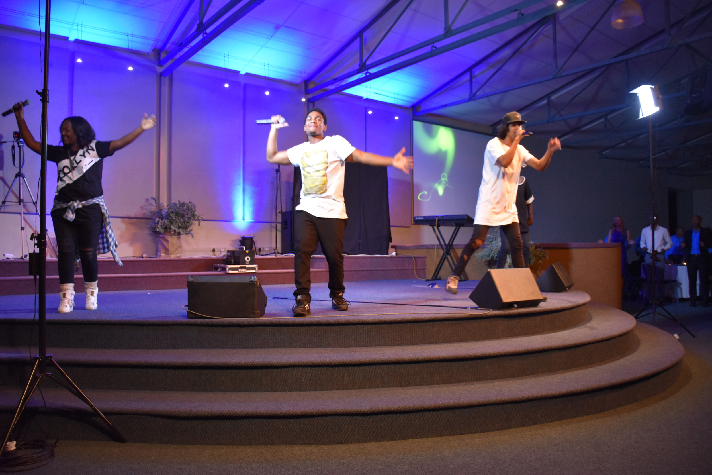KineticIV performing on Vision Night