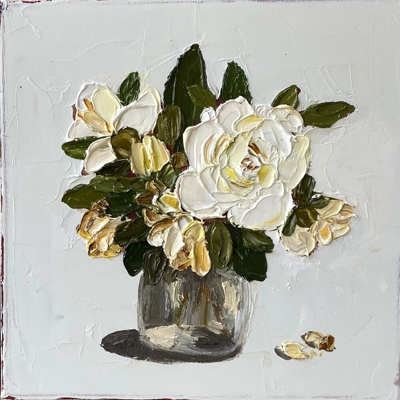 Gardenias #1 | 320 x 320 | SOLD