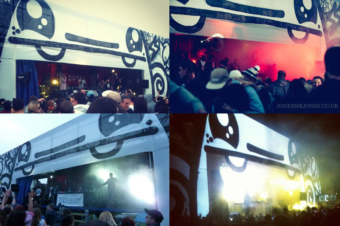 BrisFest Stage Decor