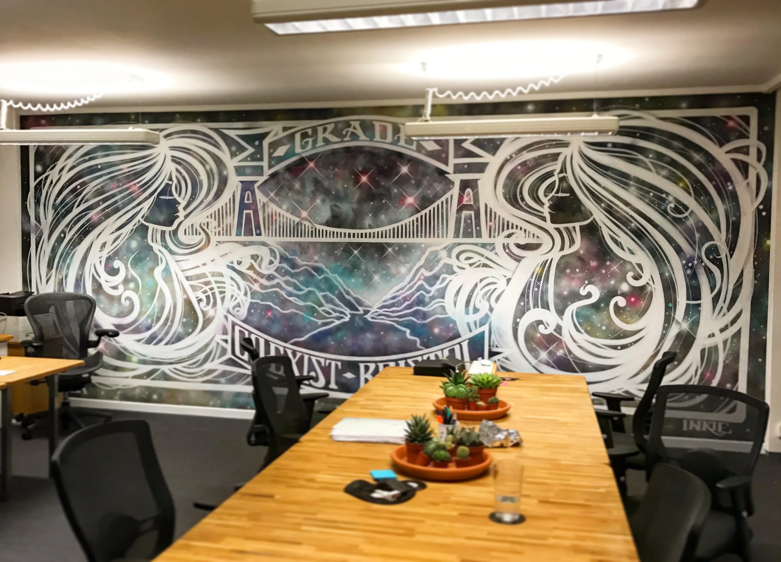 Collaboration office commission with Inkie