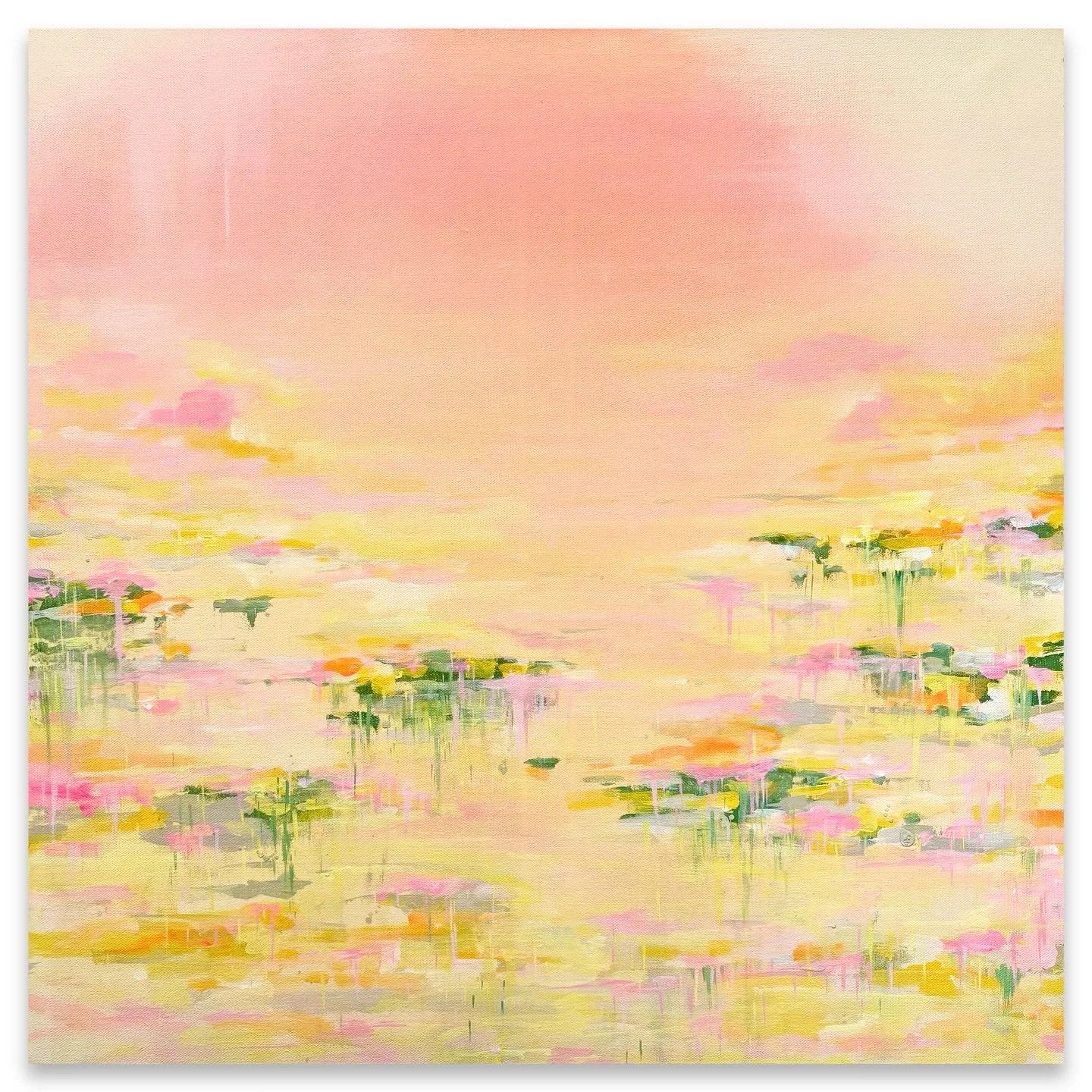 Garden in the clouds &lsquo;Kumo no Niwa&rsquo; 雲の庭 | 2025 | Available 🌱⛅️

#cheba #abstract #art #painting #abstractart