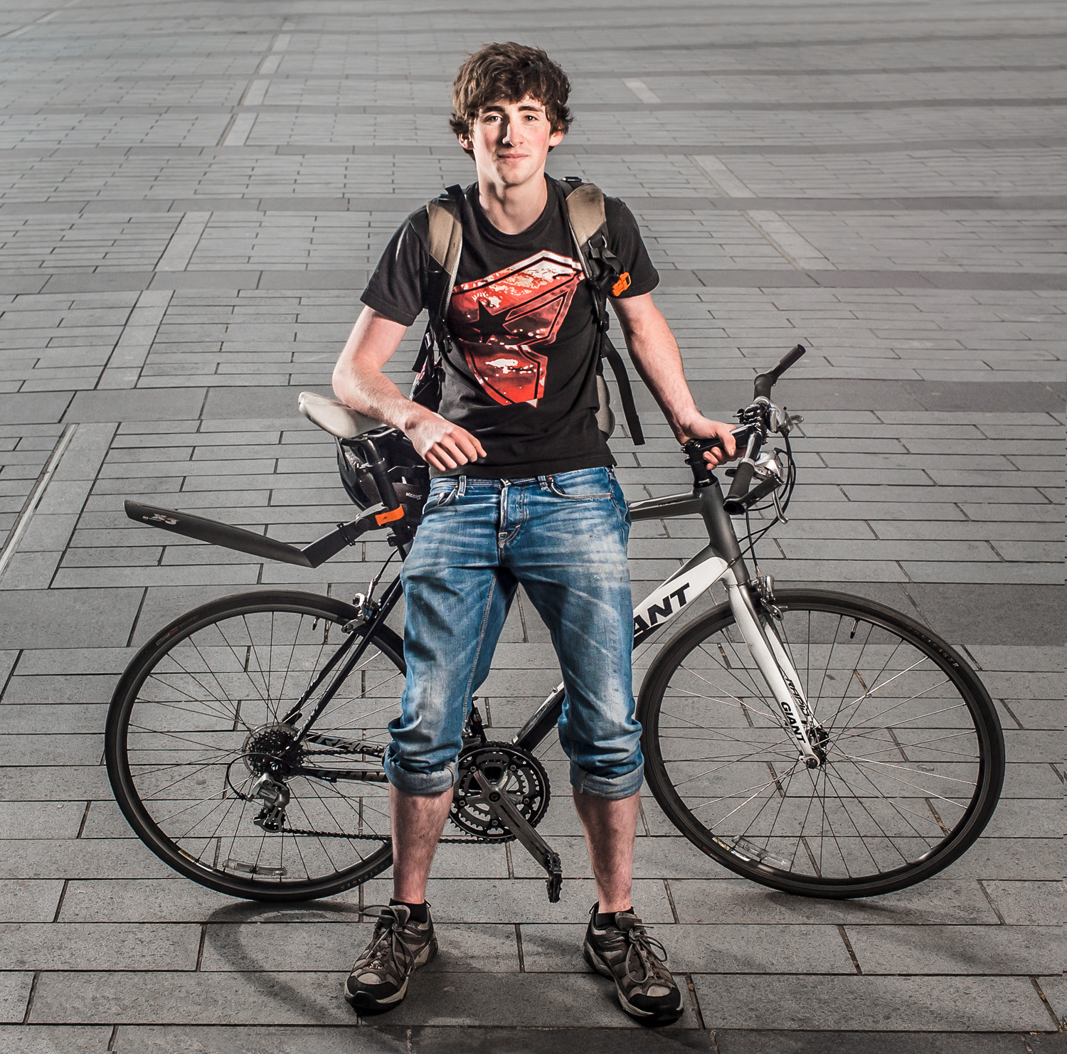 Cyclist Portrait